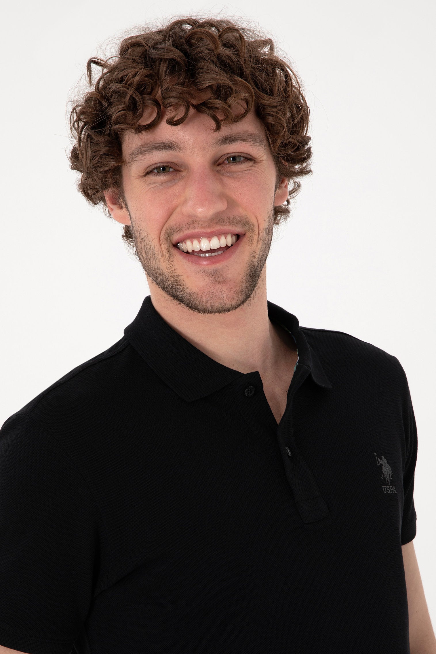 U.S. Polo Assn._Black Polo Shirt_G081SZ0110 2084410_VR046_02