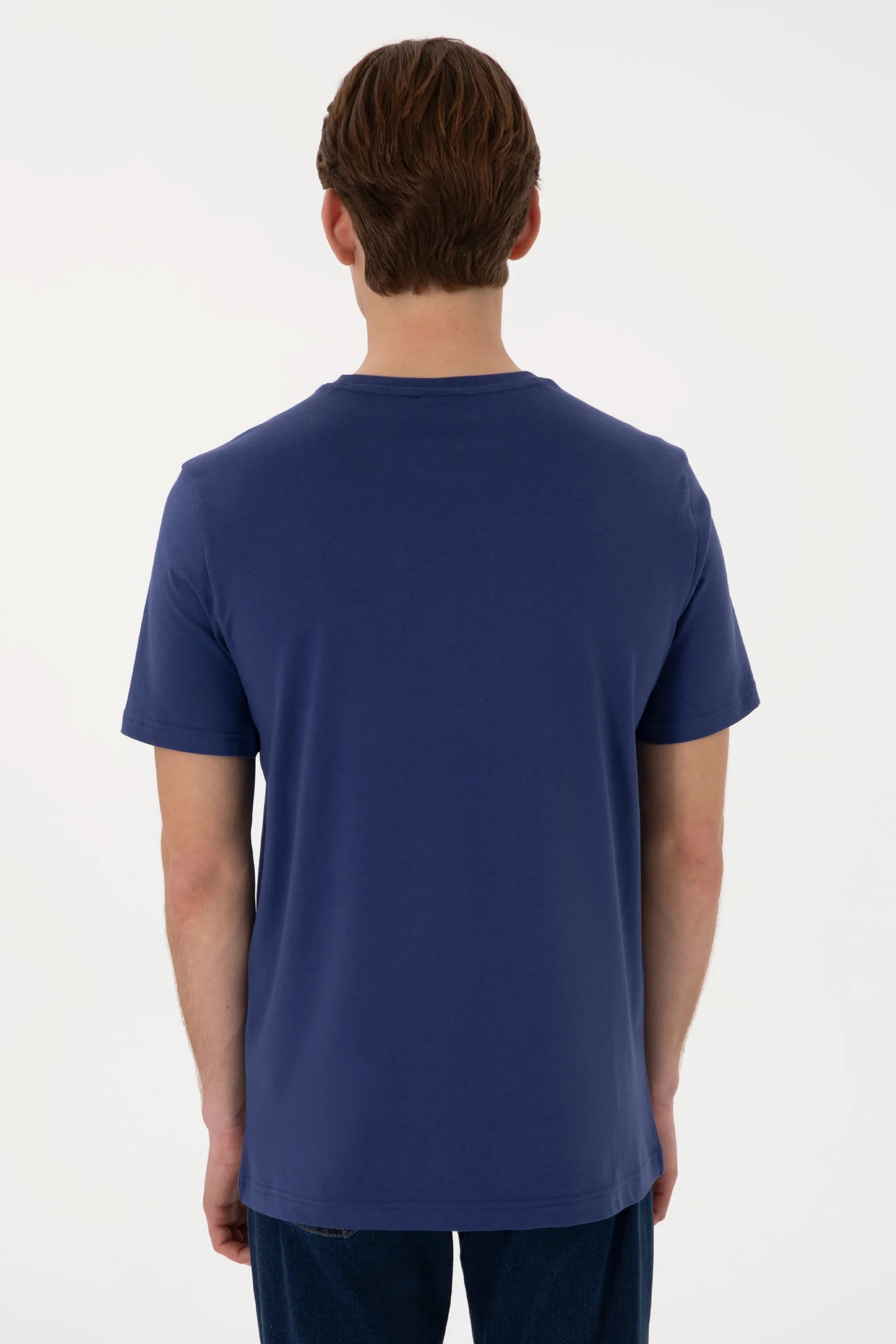 U.S. Polo Assn. Light Navy Men Light Navy T-Shirt SKU: G081SZ0110 2084588_VR059 Image 05