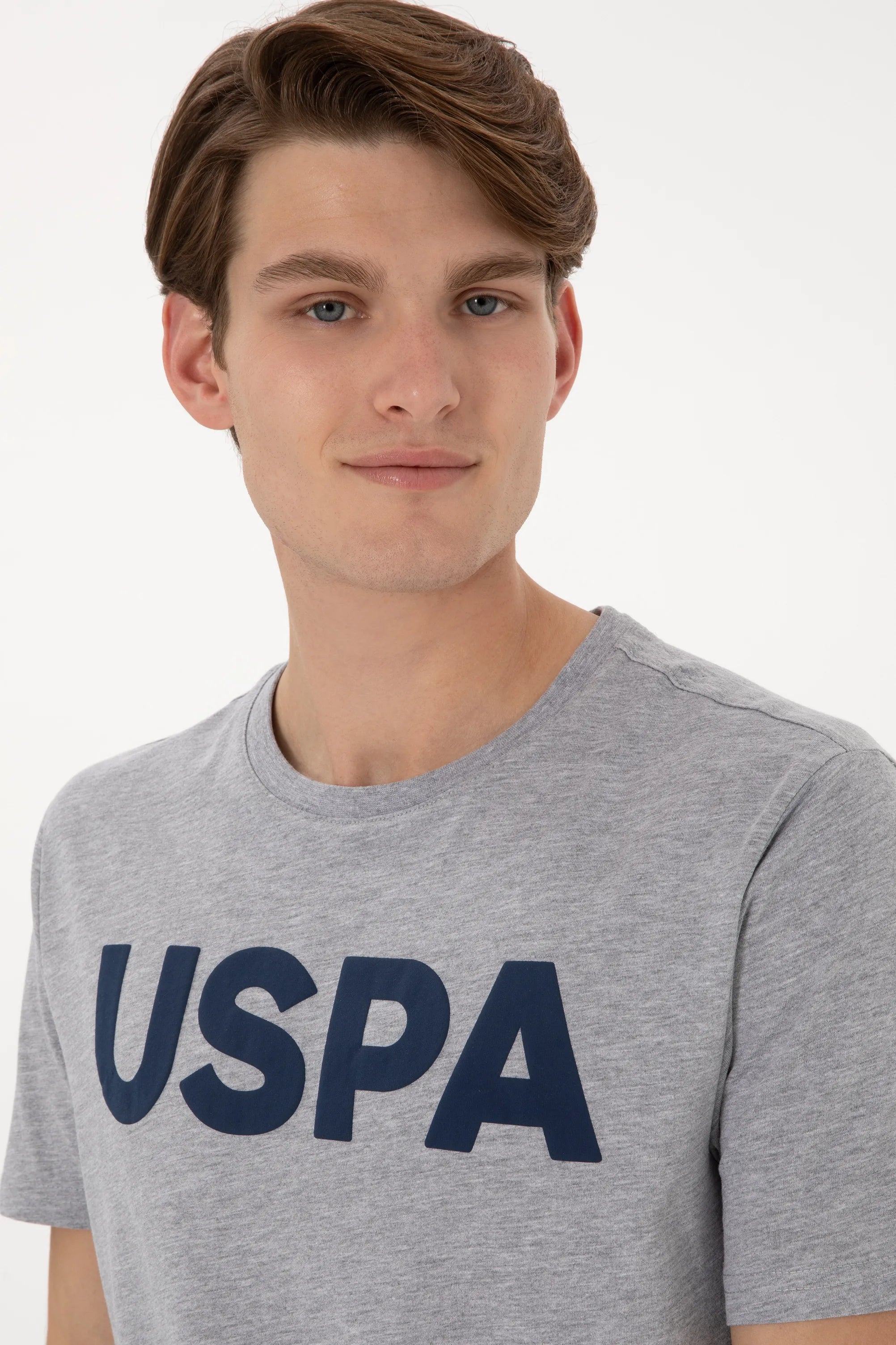 U.S. Polo Assn. Antrasit Melanj Men Antrasit Melanj T-Shirt SKU: G081SZ0110 2084588_VR086 Image 02