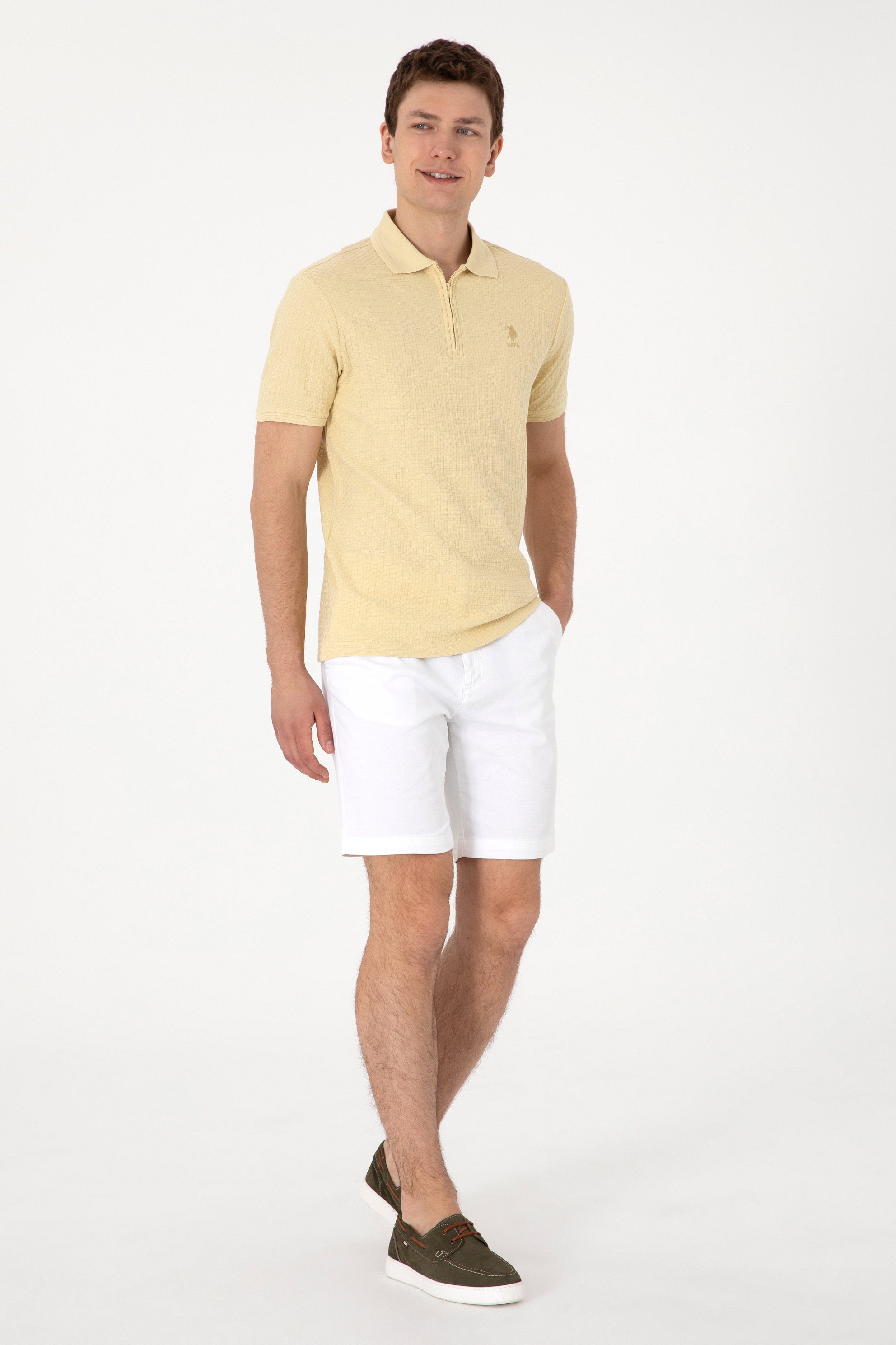 U.S. Polo Assn._Light Khaki Polo Shirt_G081SZ0110 2102984_VR183_04