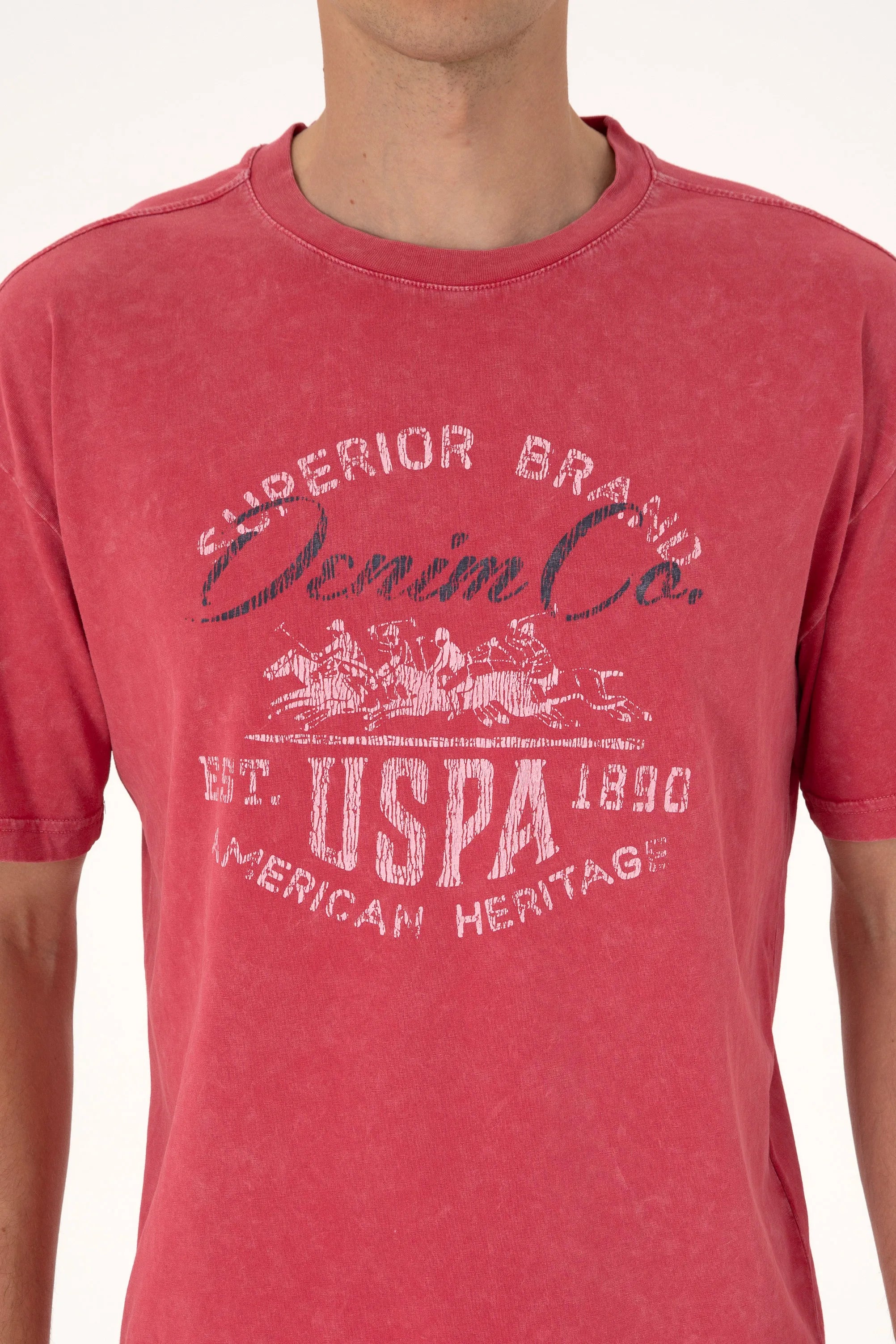 U.S. Polo Assn. Cherry Men Cherry T-Shirt SKU: G081SZ0110 2106879_VR223 Image 06