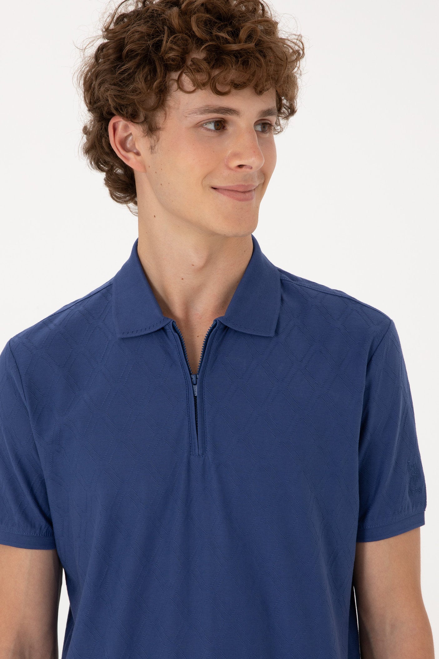 U.S. Polo Assn._Outdoor Navy Polo Shirt_G081SZ0110 2112388_VR059_02