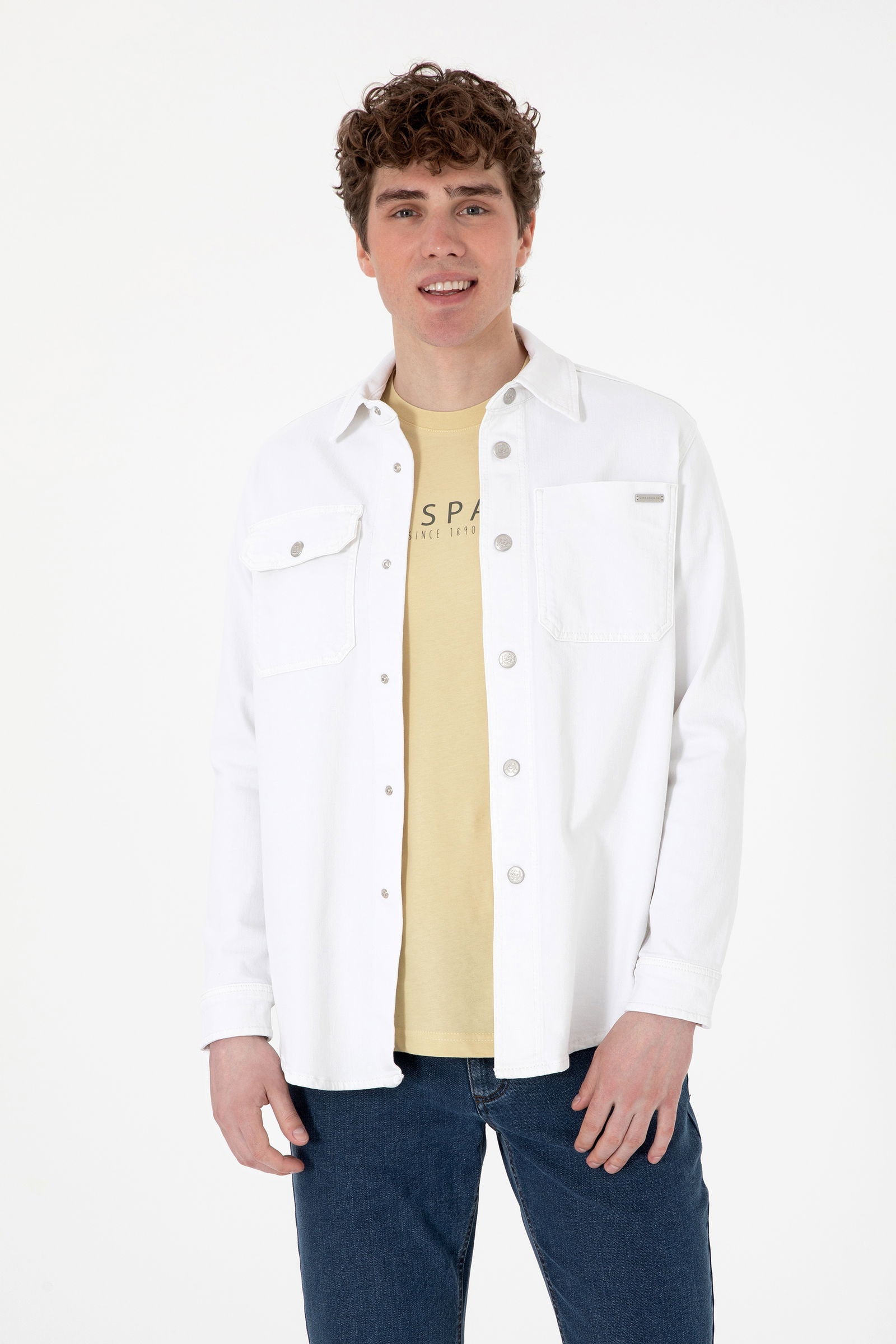 U.S. Polo Assn._Ecru Jacket Shirt_G081SZ0770 2099872_VR019_01