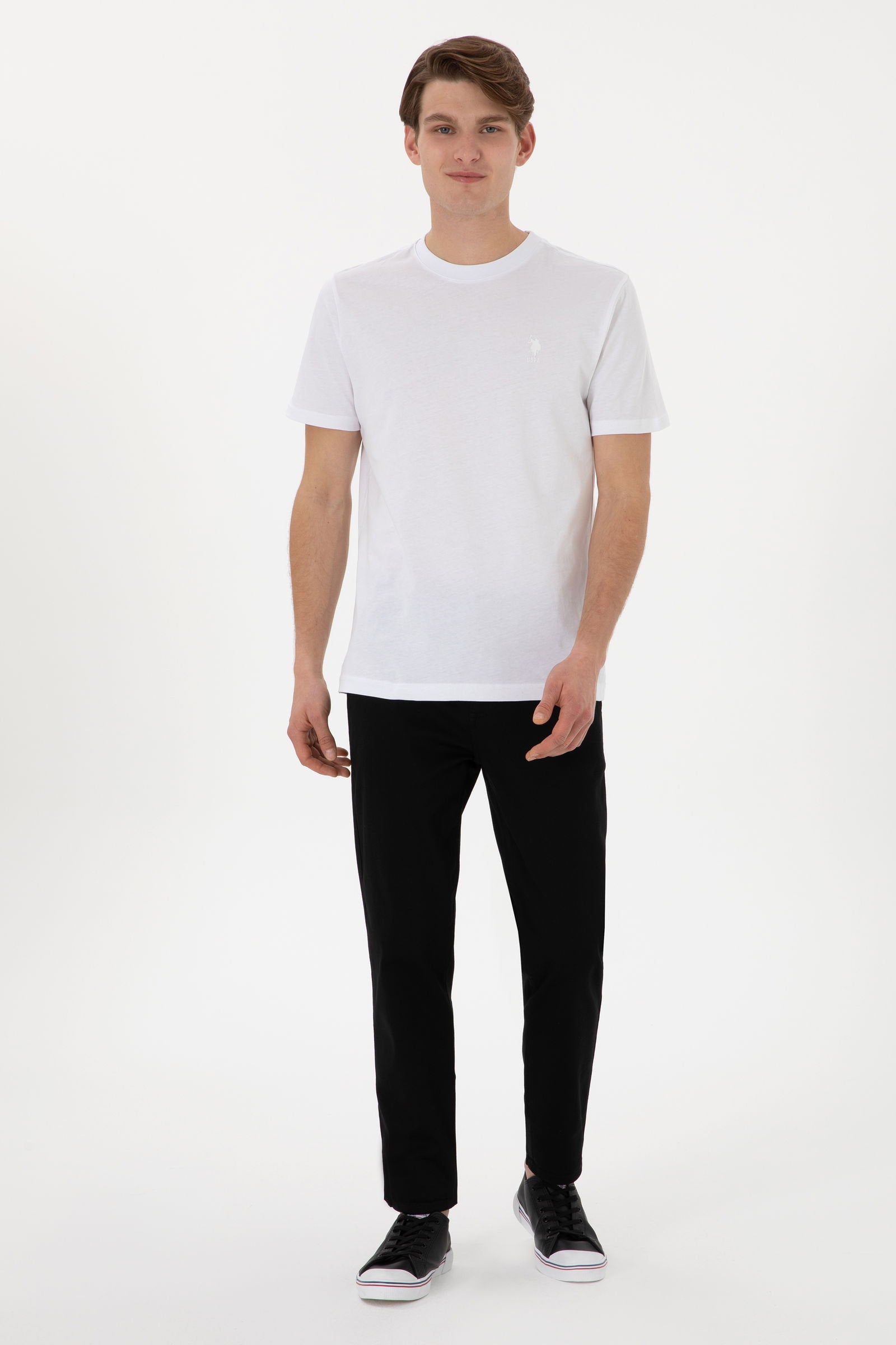 U.S. Polo Assn._Black Chino Trouser_G081SZ0780 2106184_VR046_01