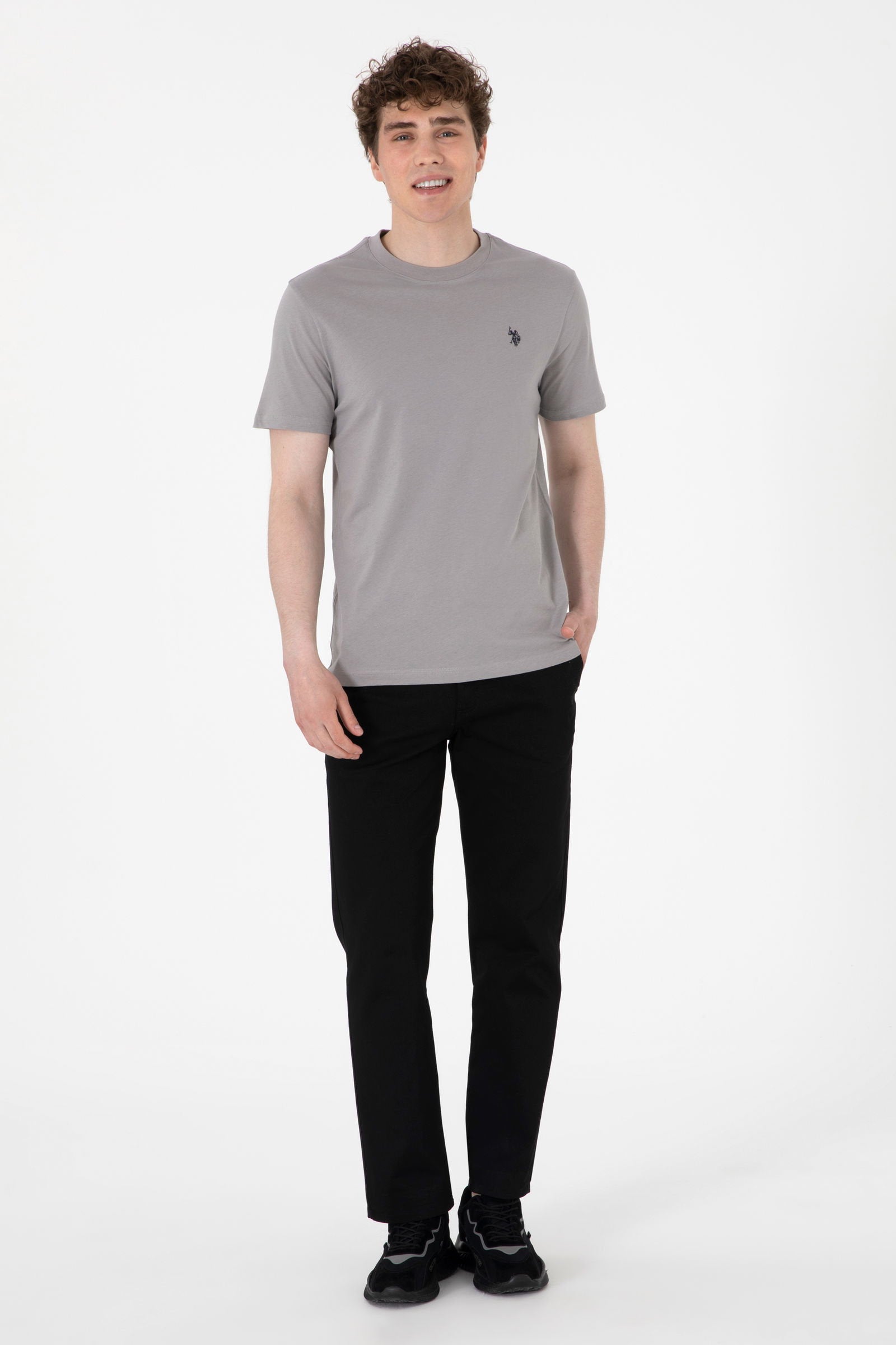 U.S. Polo Assn._Black Chino Trousers_G081SZ0780 2106248_VR046_01