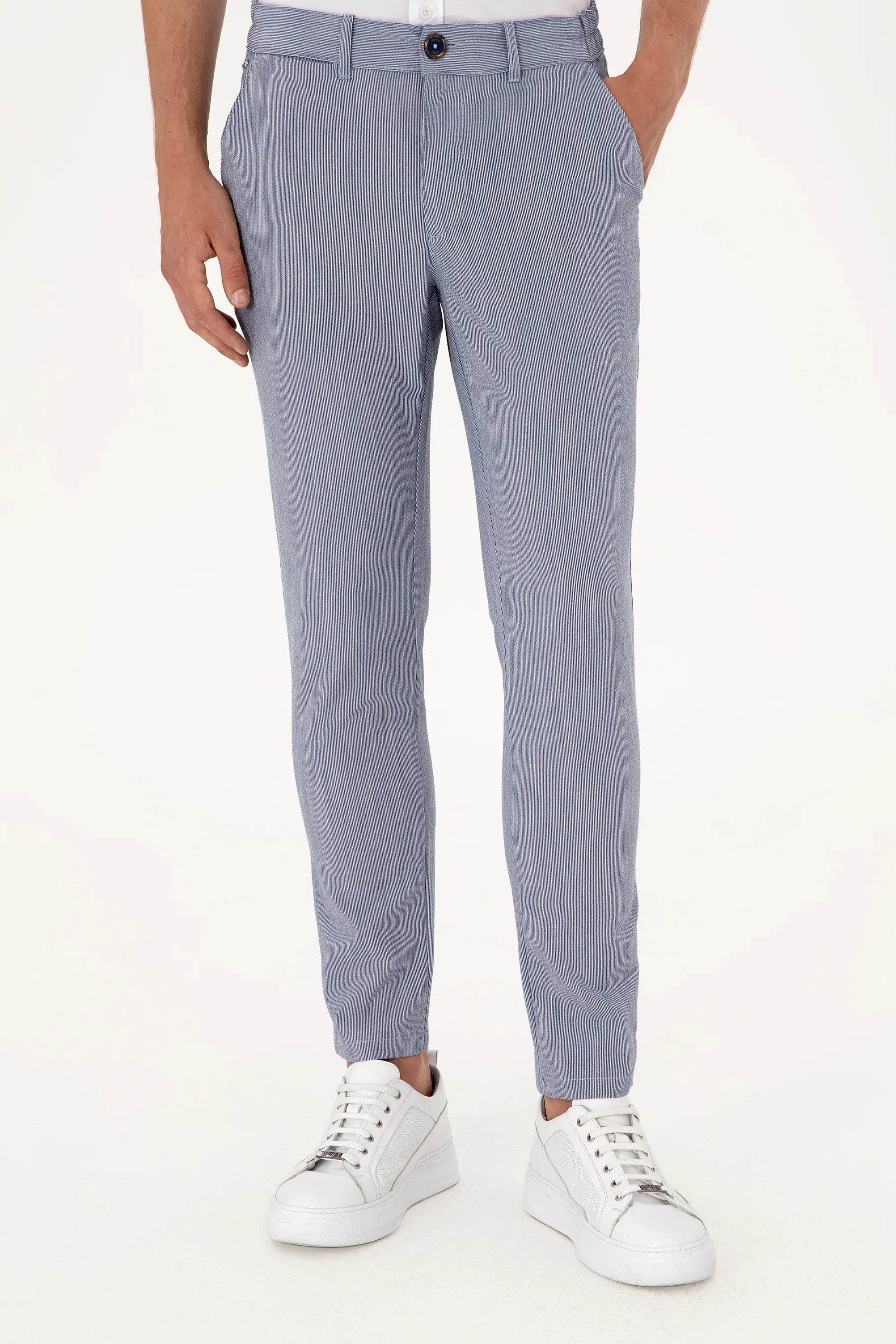 U.S. Polo Assn. Navy Blue Men Navy Blue Chinos SKU: G081SZ0780 2106457_VR033 Image 02