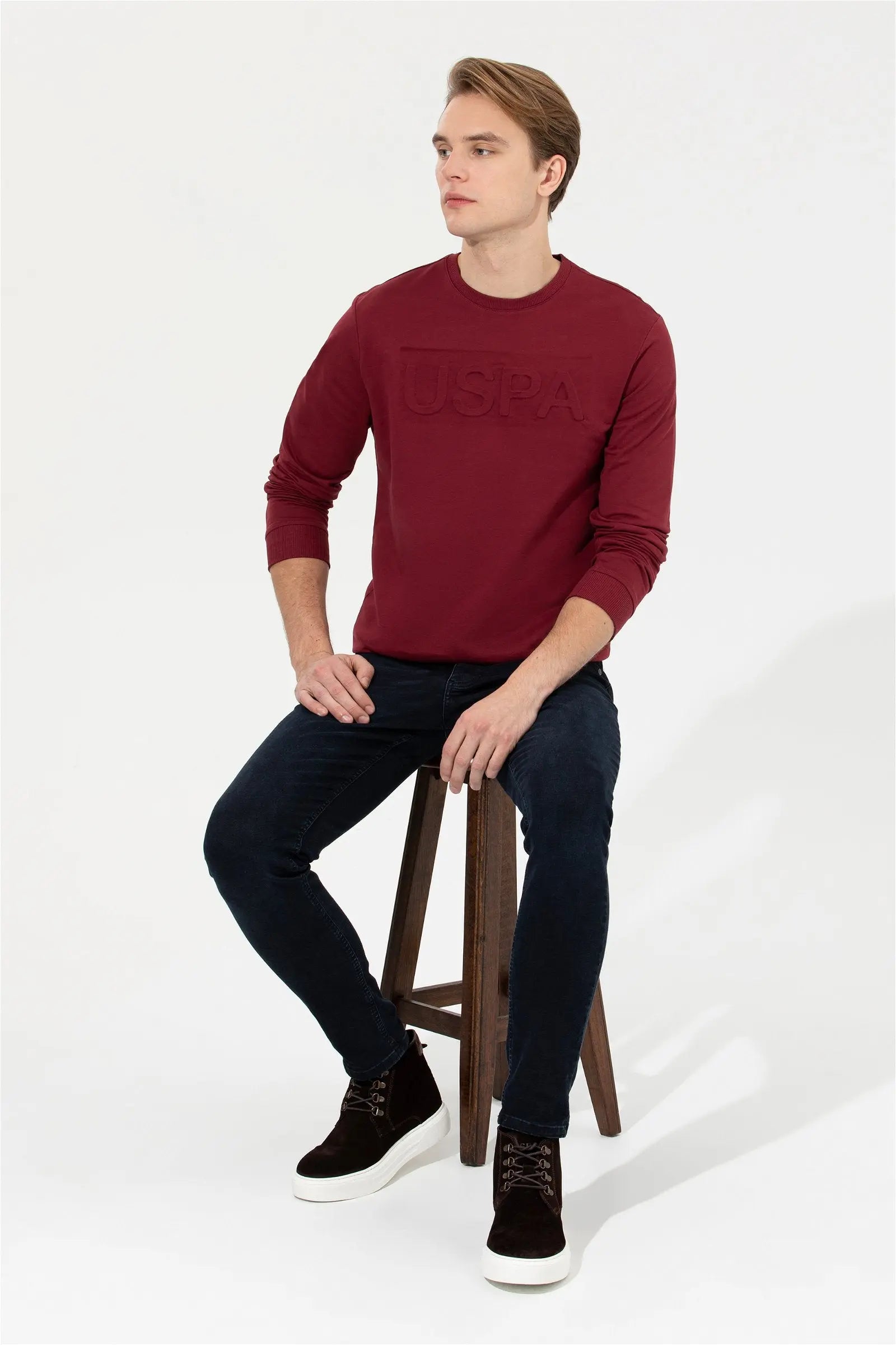 Red Sweat Shirt - BEVAVA