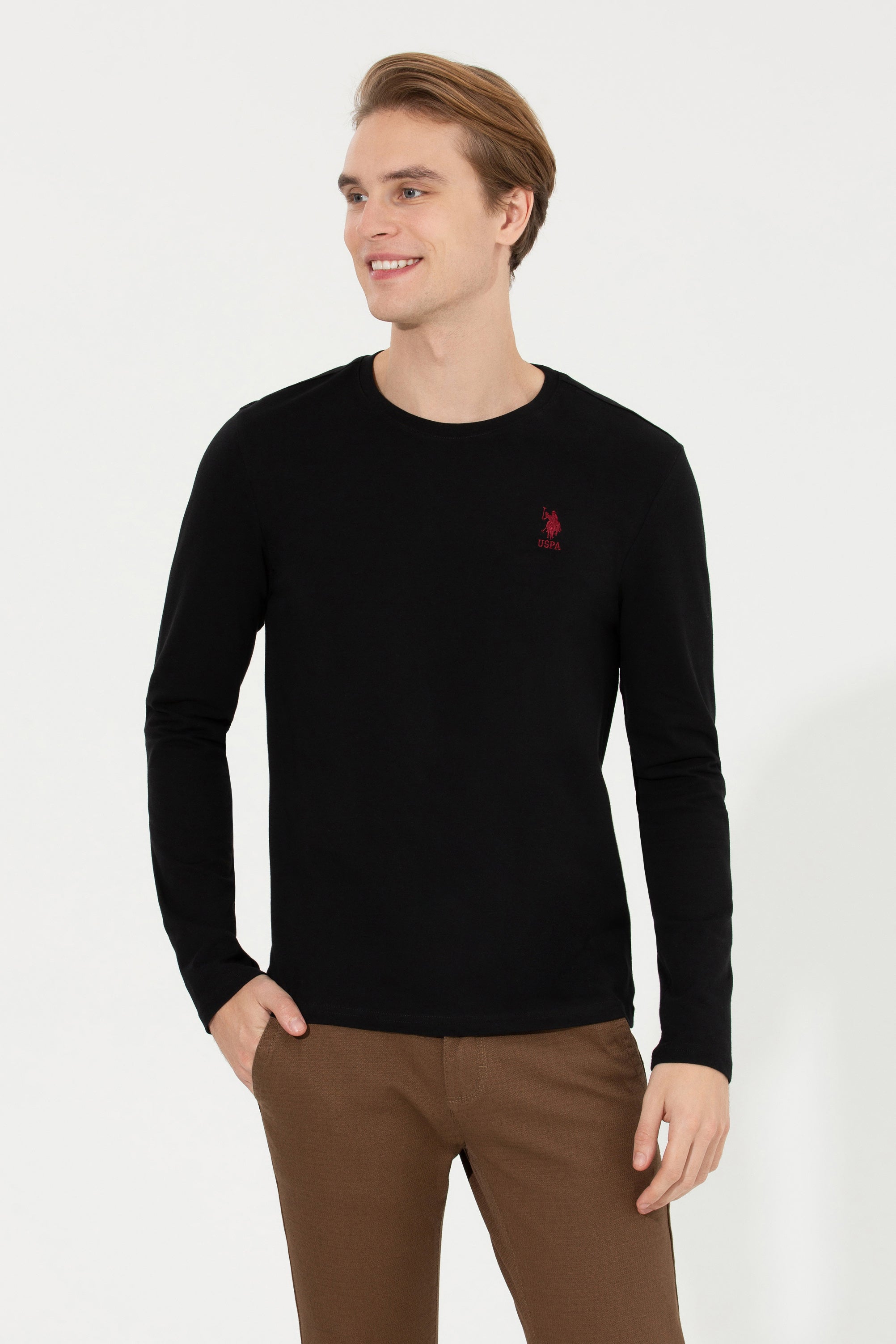 Black Sweat Shirt U.S. Polo Assn.
