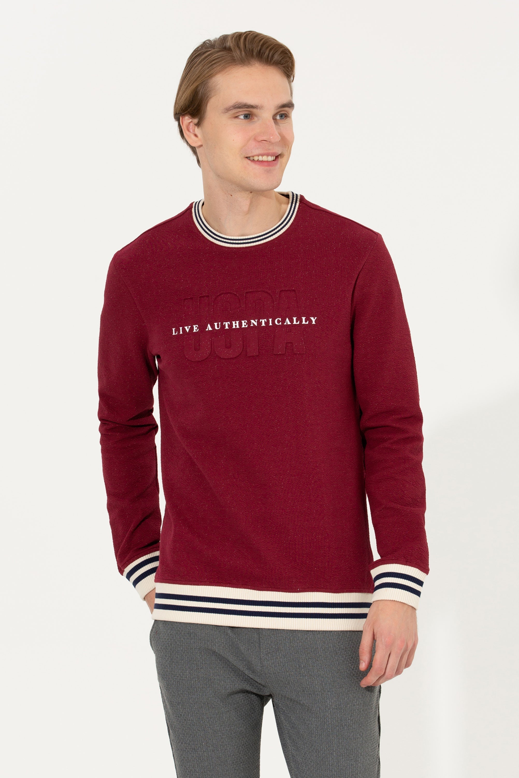 Red Sweat Shirt U.S. Polo Assn.