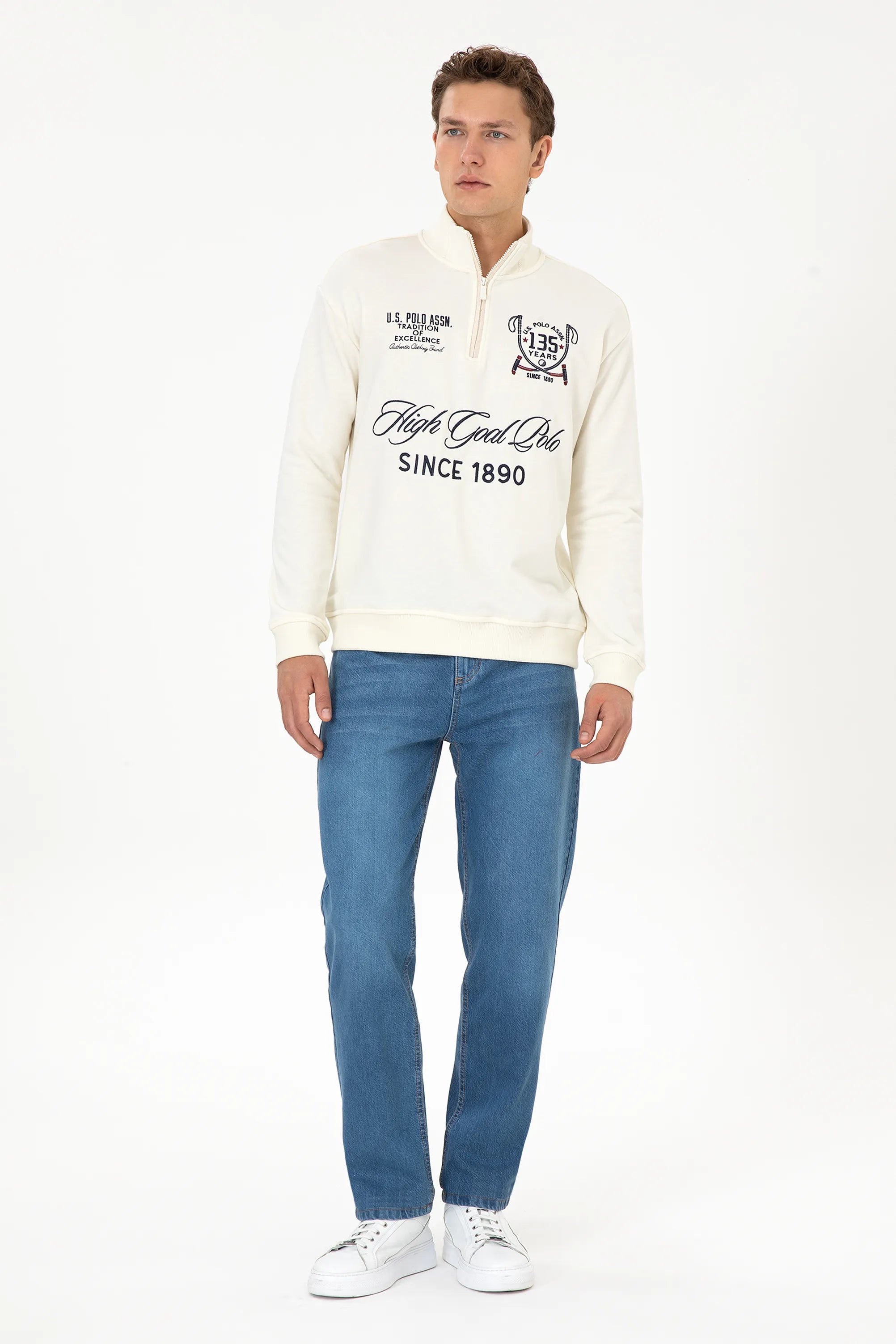 U.S. Polo Assn._Pearl_Pearl Quarter Zip Sweater_G081SZ0820 2238968_VR256_04