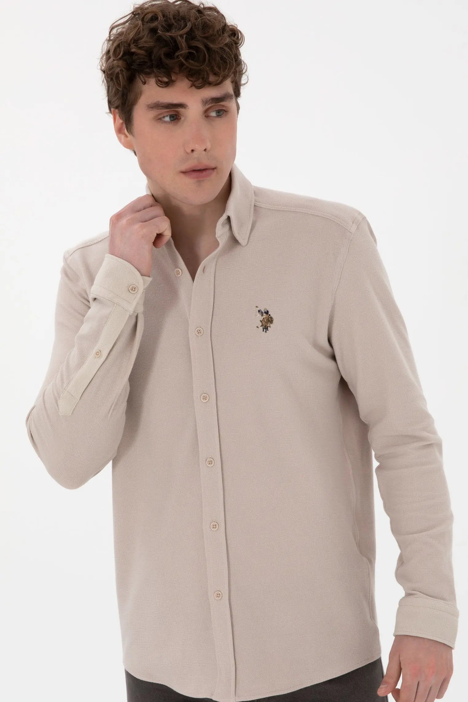 U.S. Polo Assn._Stone Knitting Shirt_G081SZ0OG0 2107809_VR049_03