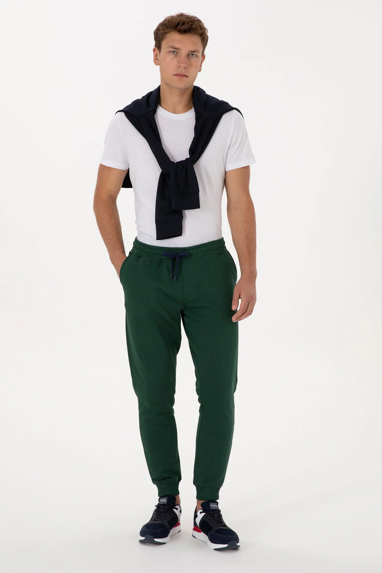 U.S. Polo Assn._Dark Green_Dark Green Trouser_G081SZ0OP0 2225511_VR079_01