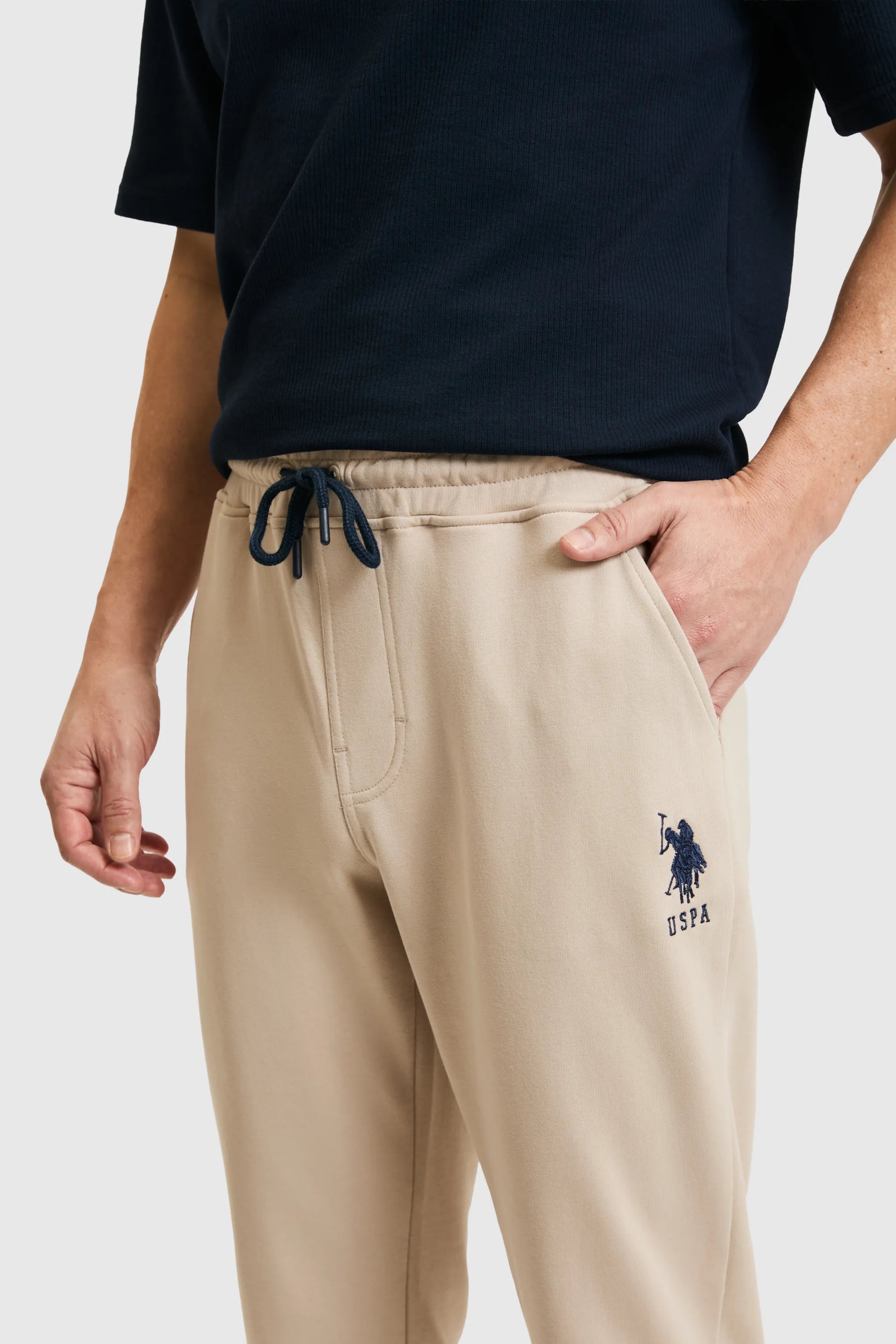 U.S. Polo Assn. Stone Men Stone Knitting Trouser SKU: G081SZ0OP0 PU-8760_VR049 Image 05
