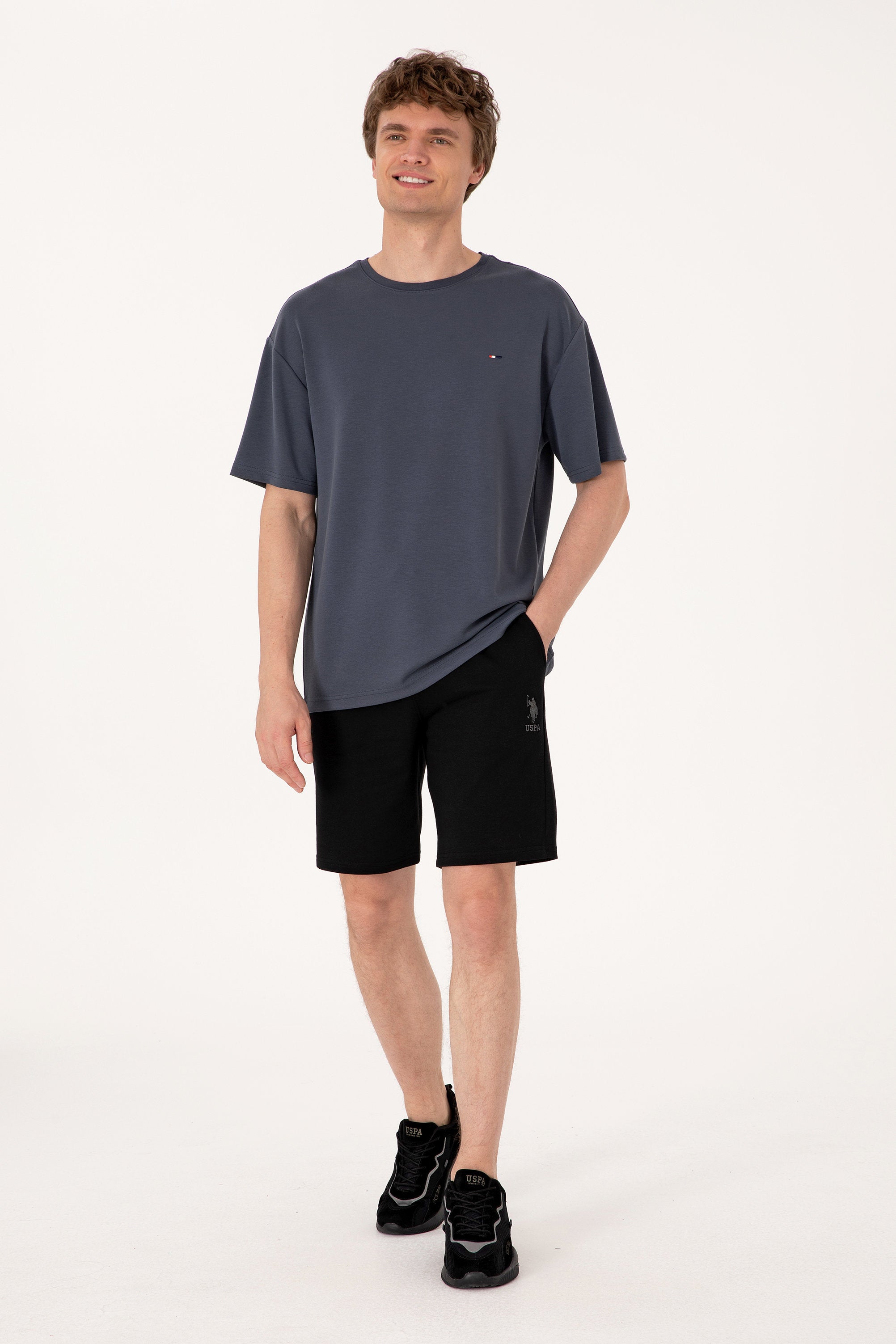 U.S. Polo Assn._Black Knitted Short_G081SZ0OS0 2084715_VR046_03