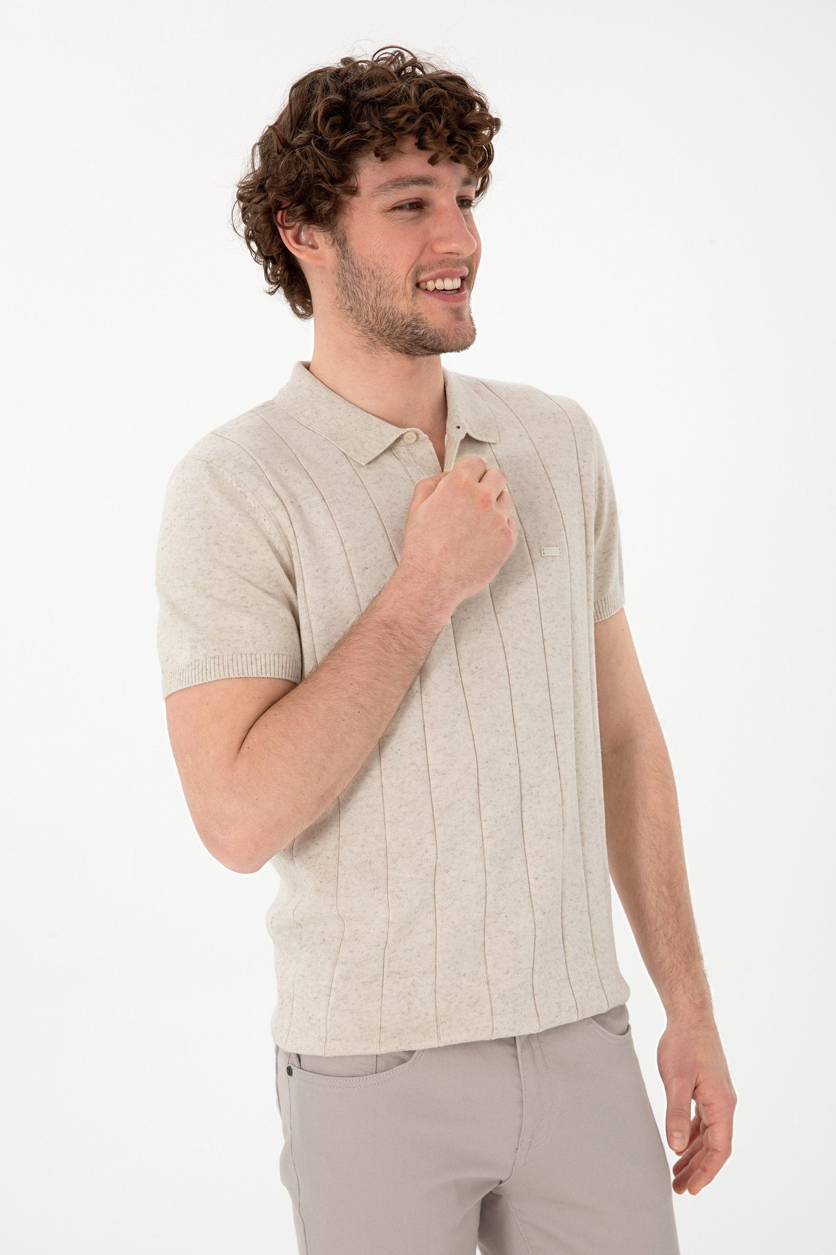 U.S. Polo Assn._Cream Polo Shirt_G081SZ0TK0 2133169_VR071_03