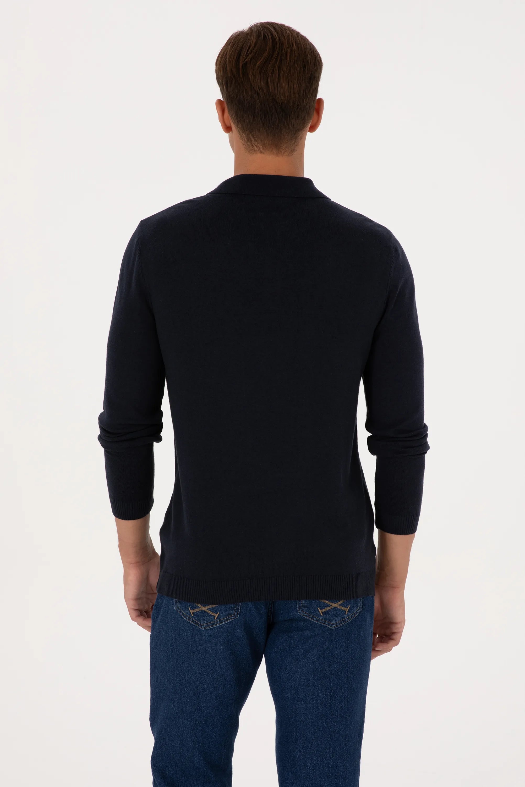 U.S. Polo Assn._Navy_Navy Long Sleeve Polo Shirt_G081SZ0TK0 2227111_VR033_05