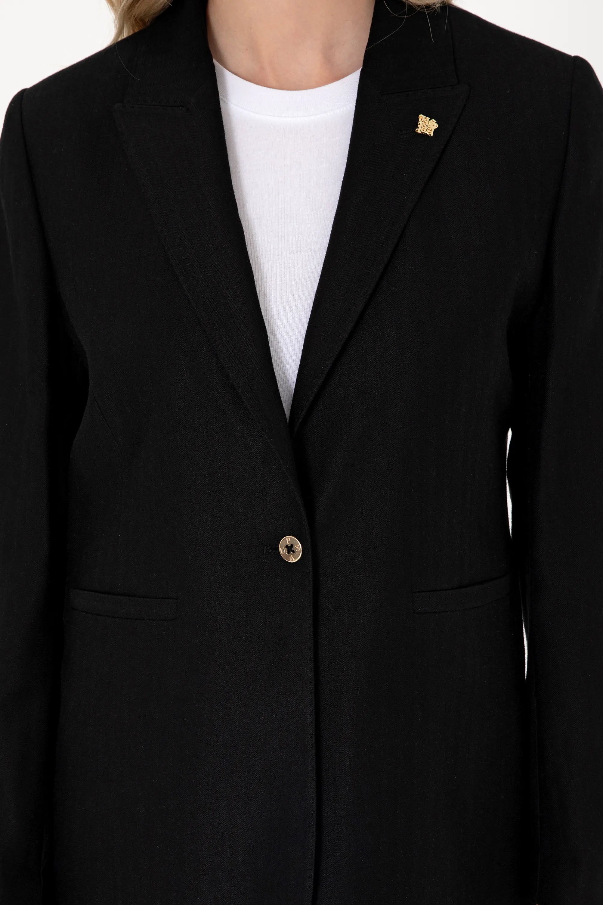 U.S. Polo Assn. Black Women Black Jacket SKU: G082SZ0020 2117688_VR046 Image 06