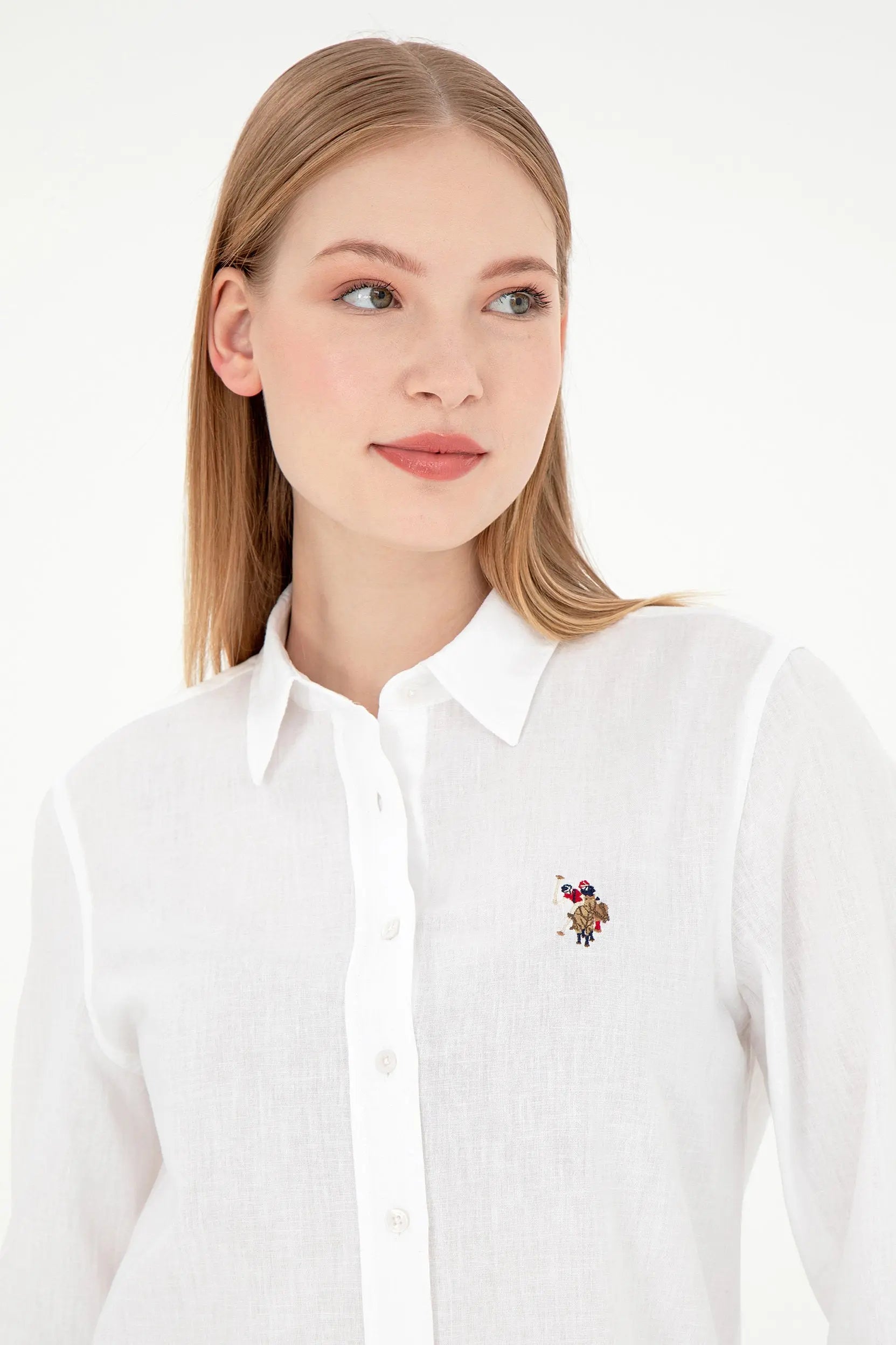 U.S. Polo Assn._White Shirt Long Sleeve_G082SZ0040 2087045_VR013_02