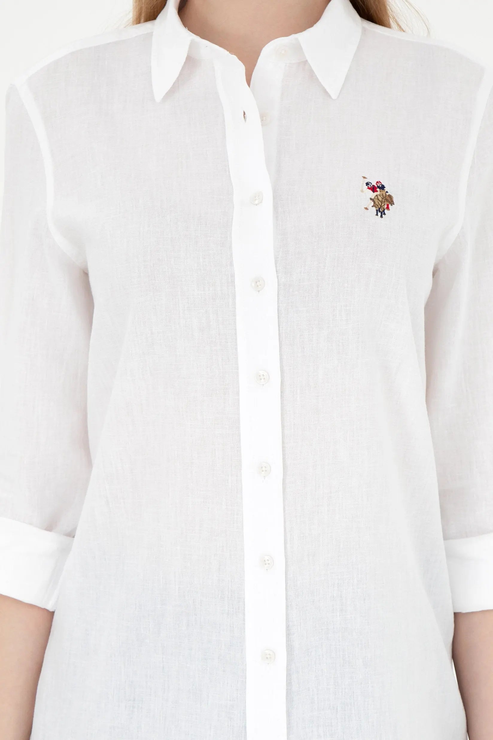 U.S. Polo Assn._White Shirt Long Sleeve_G082SZ0040 2087045_VR013_06