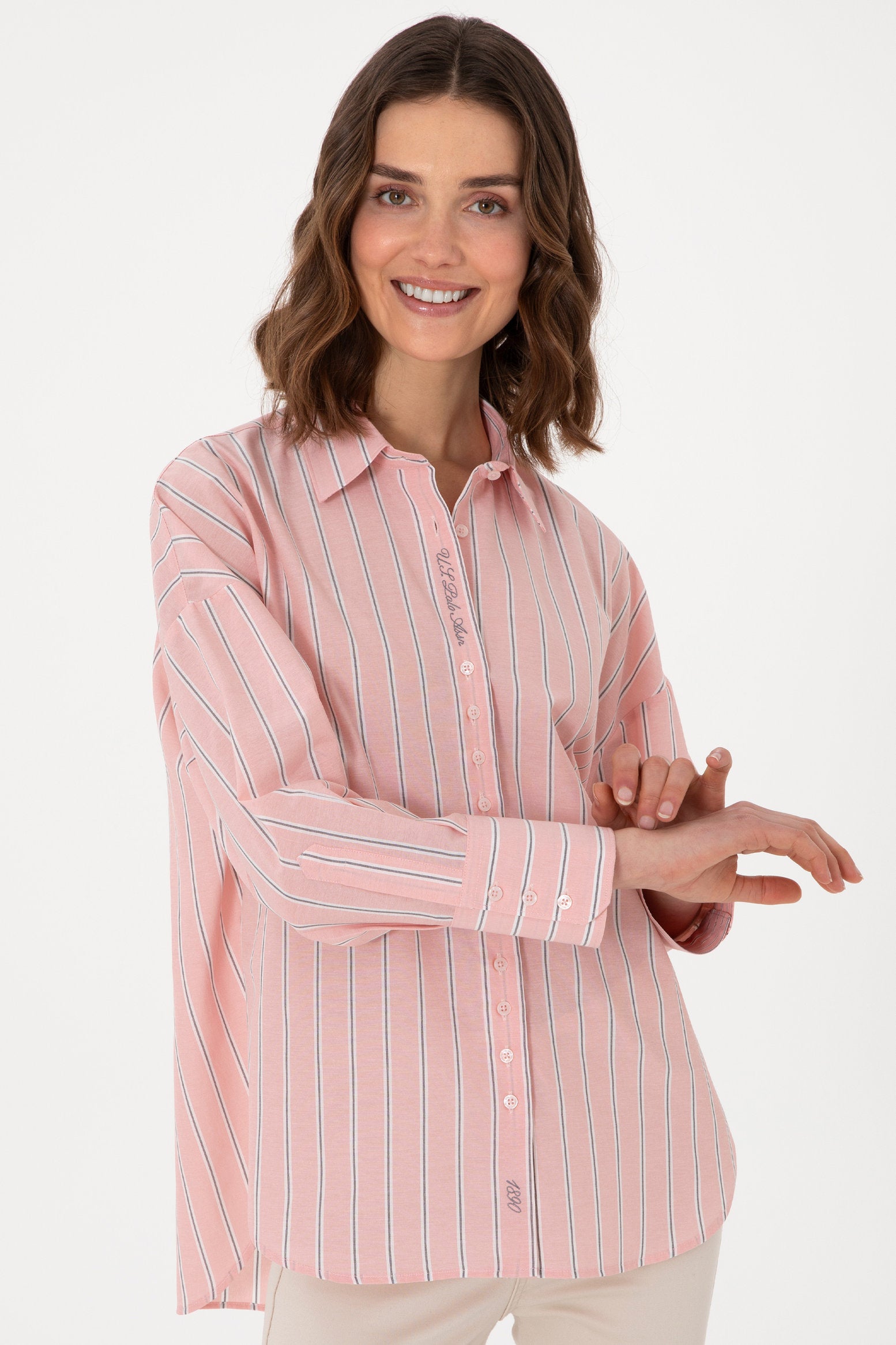 U.S. Polo Assn._Powder Shirt Long Sleeve_G082SZ0040 2102524_VR042_03