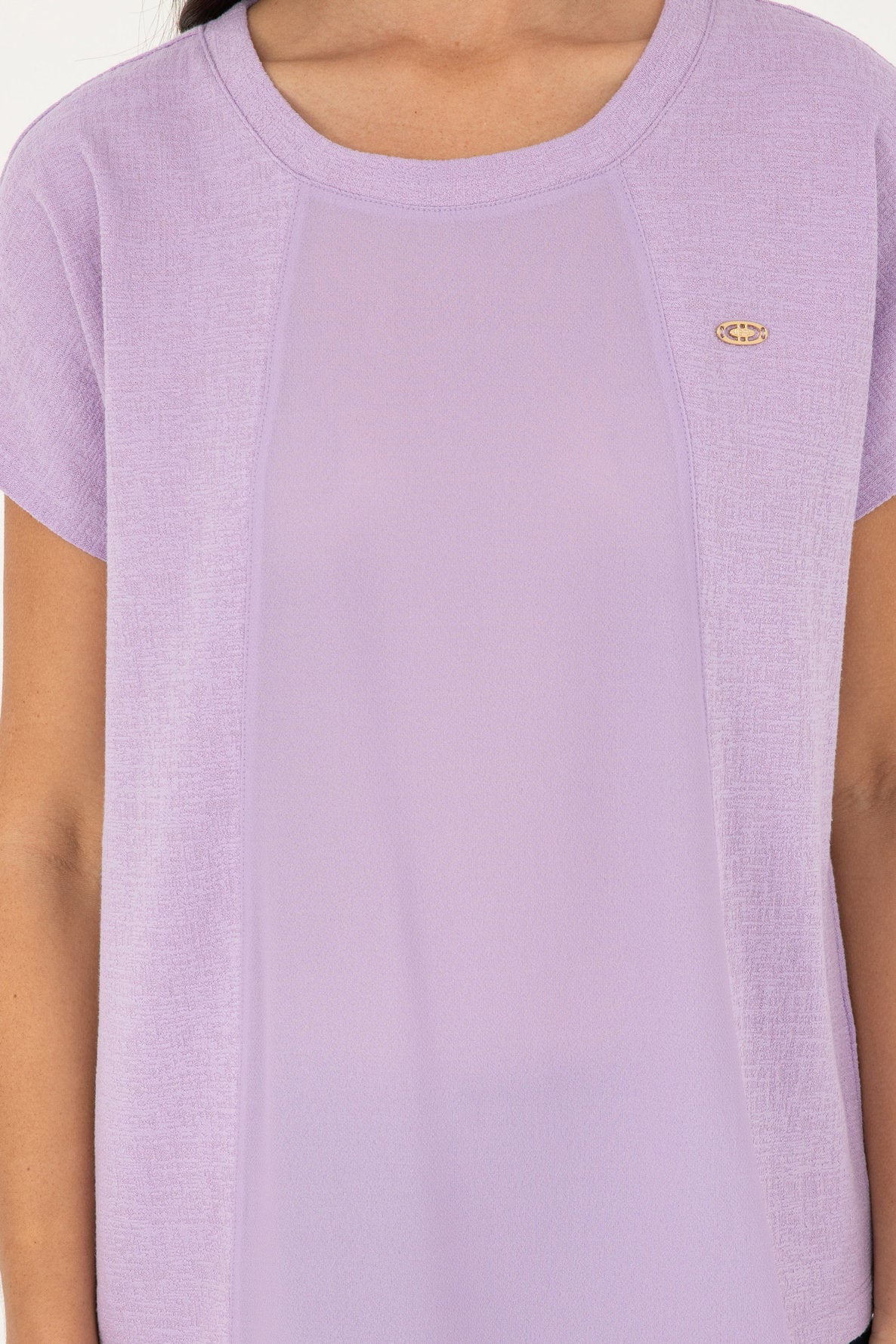 Purple Round Neck T-Shirt_G082SZ0110 1826509_VR034_07