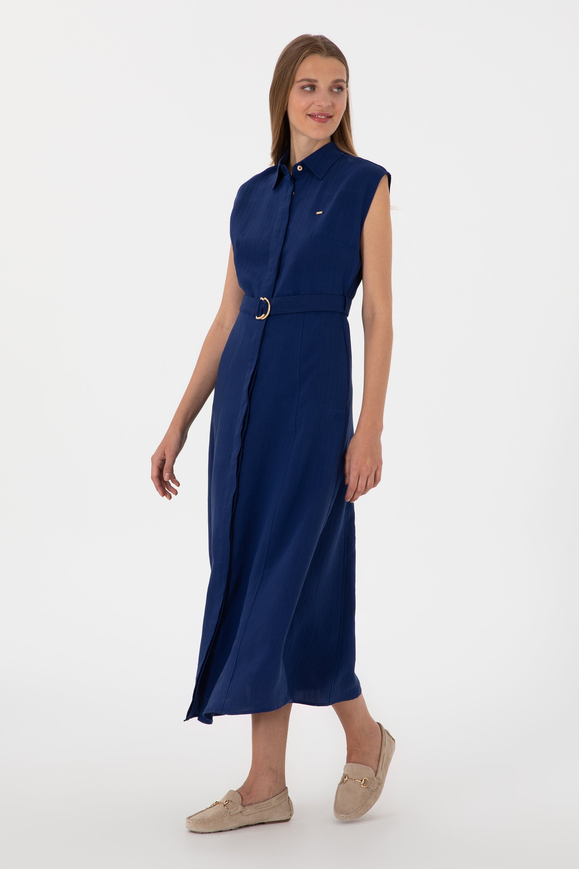 U.S. Polo Assn._Navy Woven Dress_G082SZ0320 2098537_VR033_03