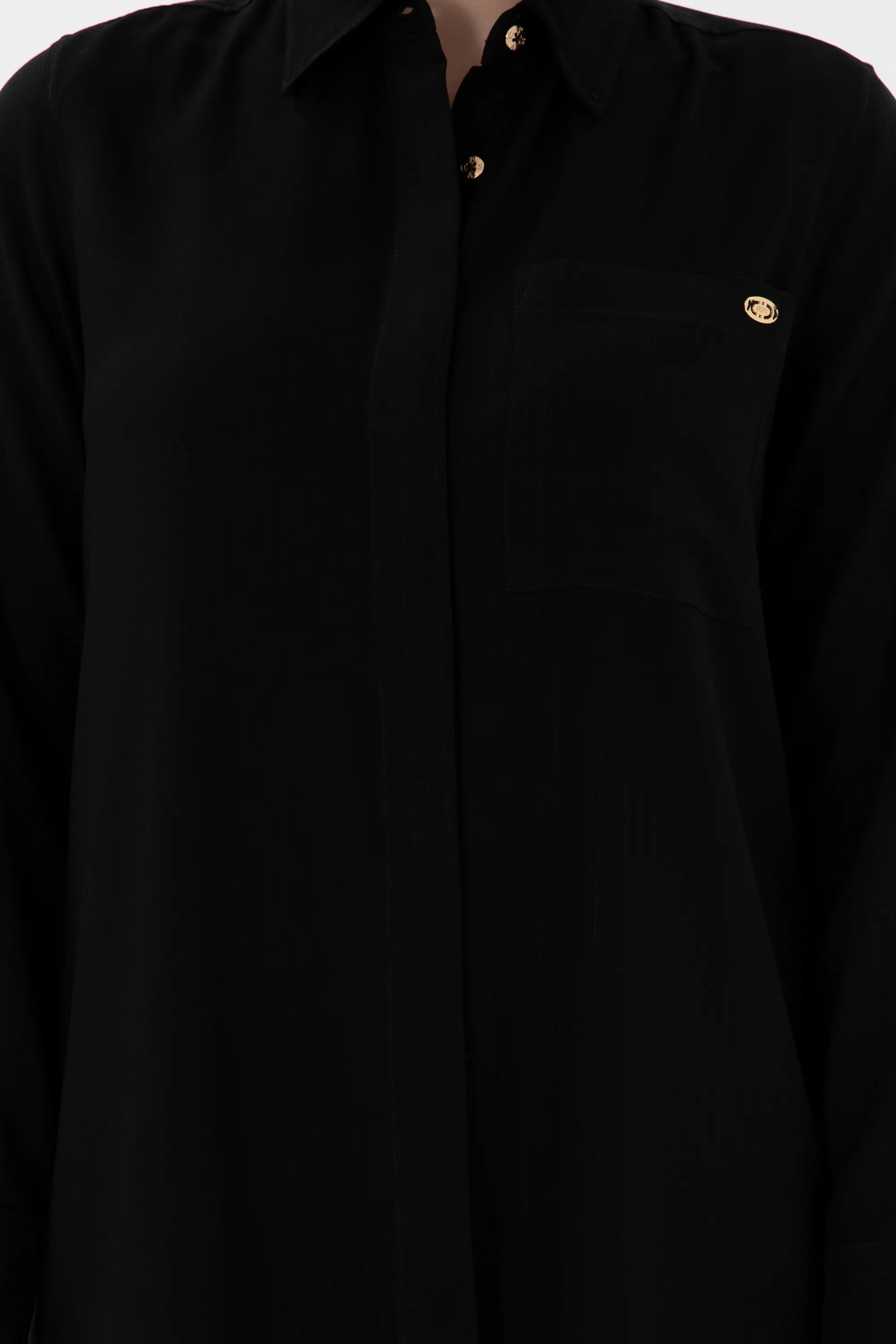 U.S. Polo Assn. Black Women Black Woven Dress SKU: G082SZ0320 2119558_VR046 Image 05