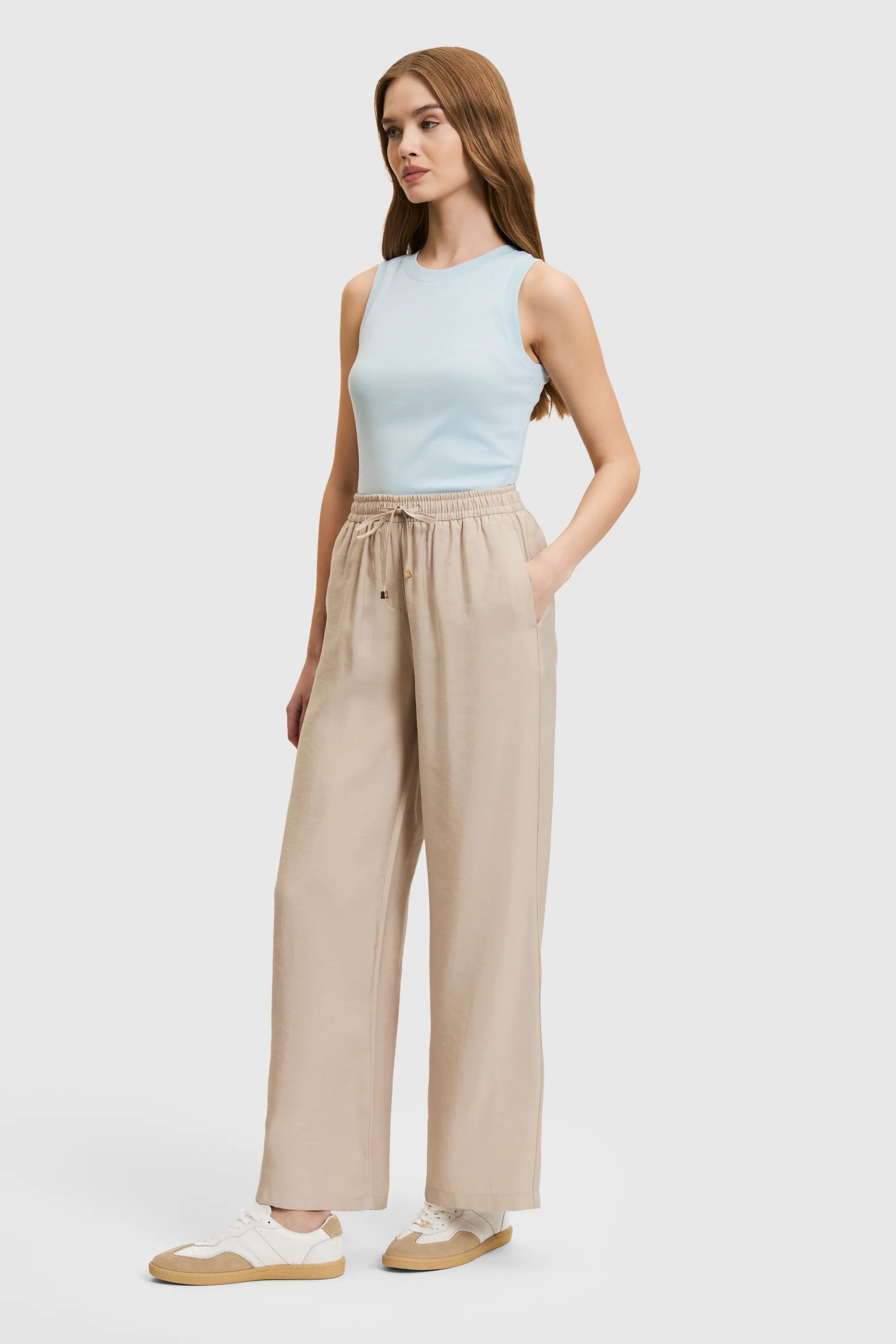U.S. Polo Assn. Stone Women Stone Sport Trouser SKU: G082SZ0780 PU-9812_VR049 Image 03