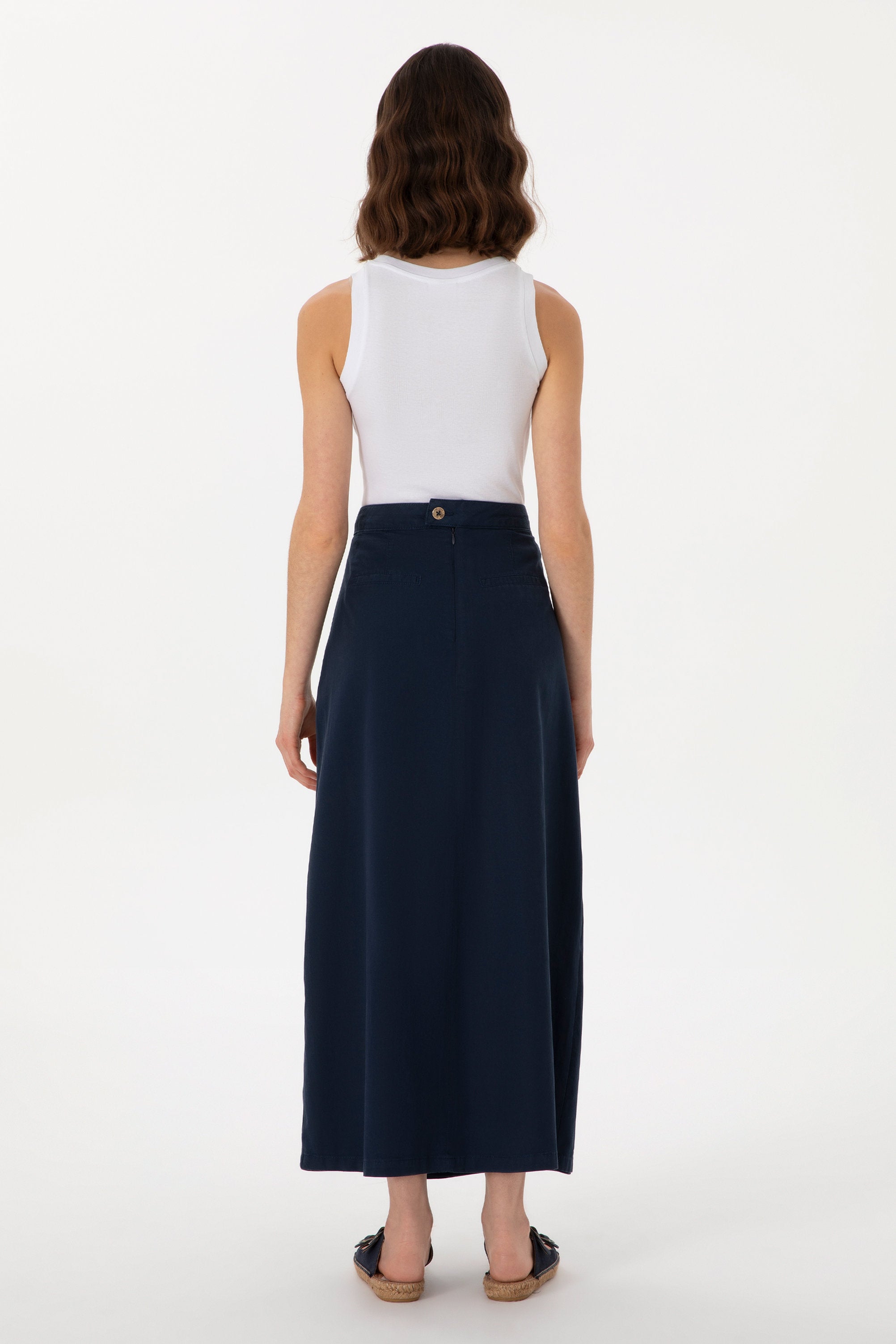 U.S. Polo Assn._Navy Long Skirt_G082SZ0980 2109752_VR033_04