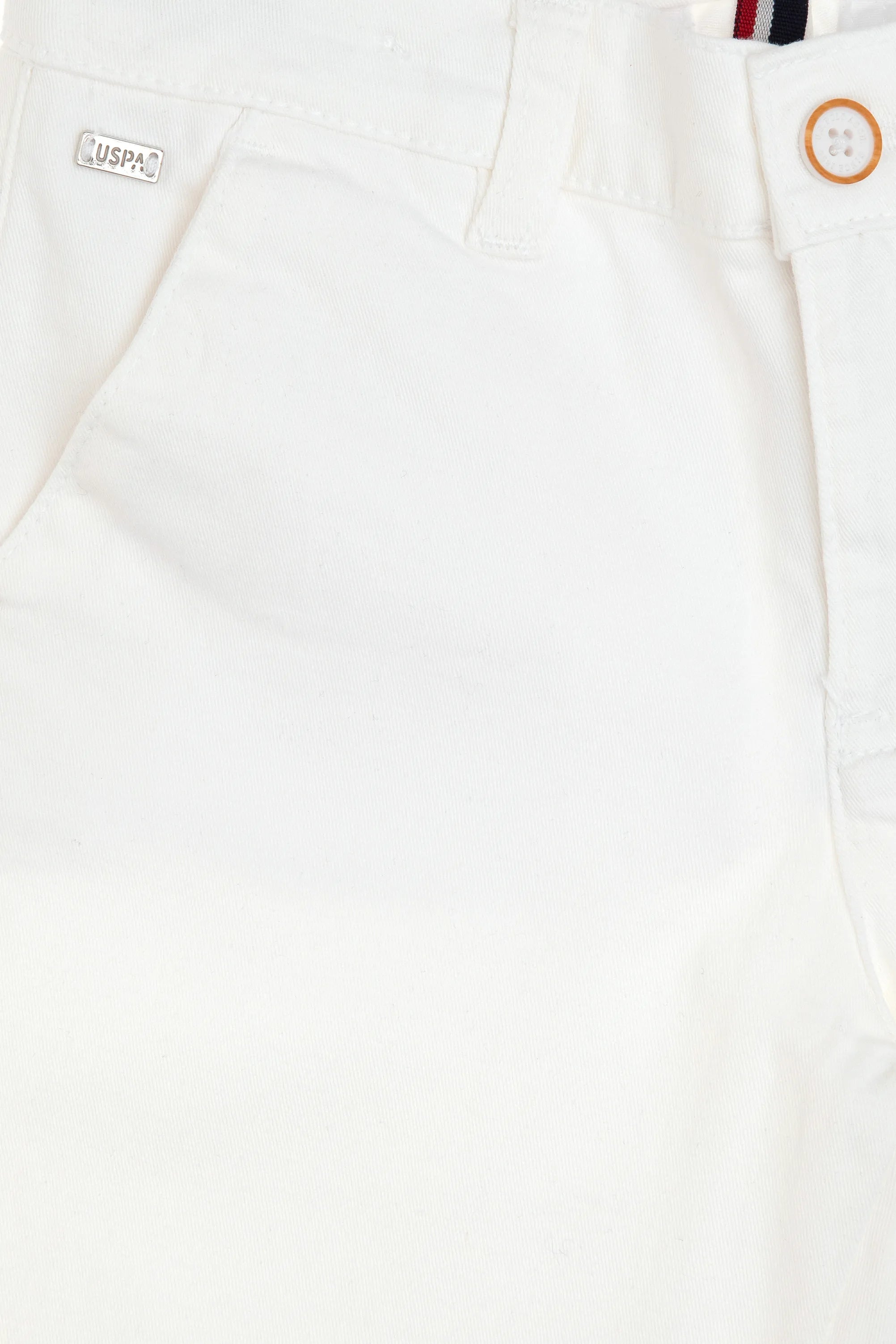 U.S. Polo Assn. White Boys White Woven Bermuda Capri SKU: G083GL0310 2108962_VR013 Image 04