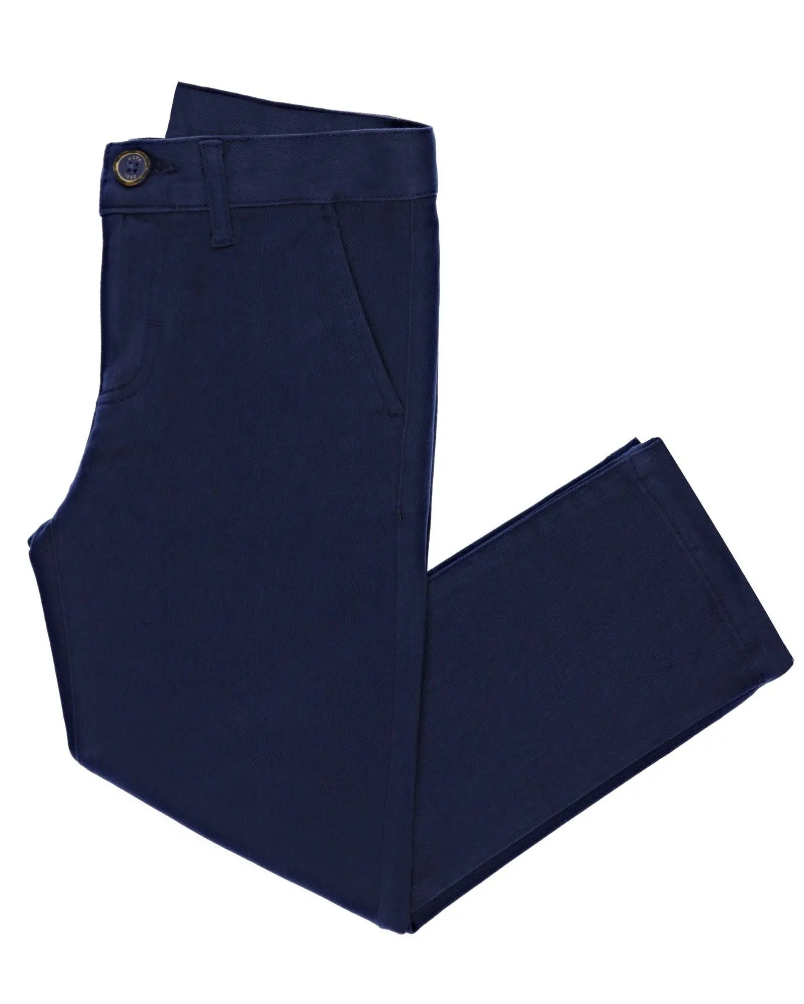 Dark Blue Chinos - BEVAVA