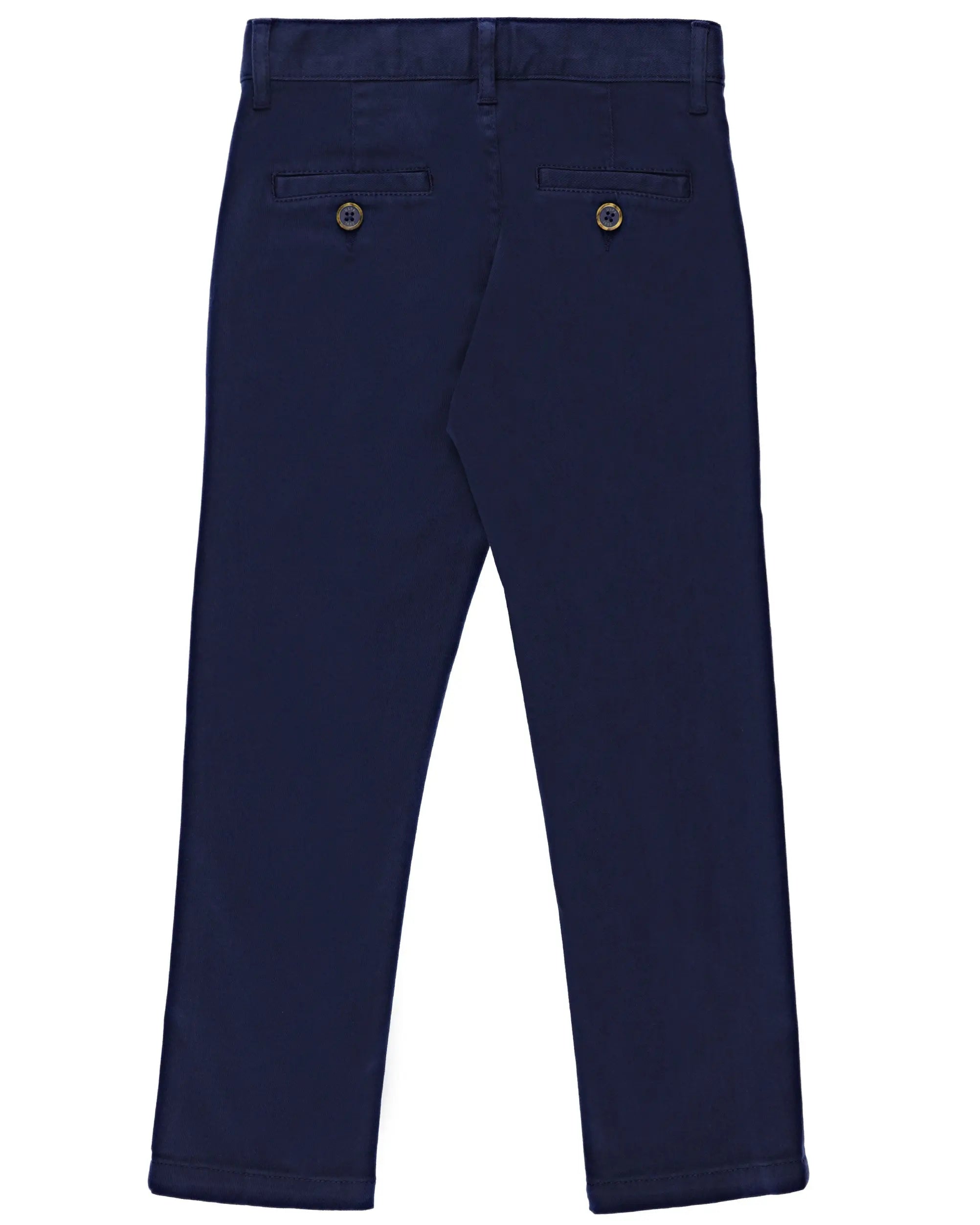 Dark Blue Chinos - BEVAVA