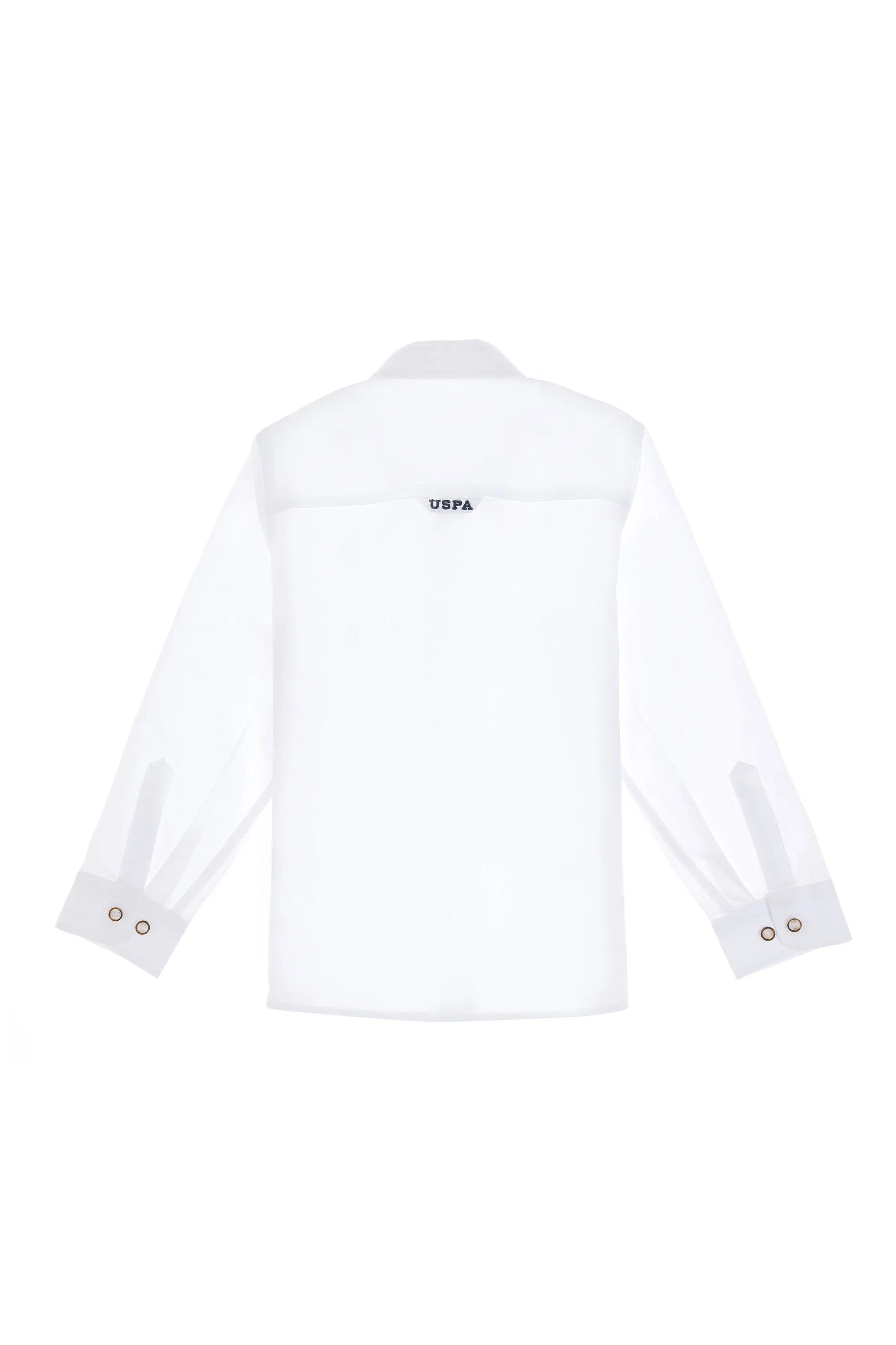 U.S. Polo Assn._White Shirt Long Sleeve_G083SZ0040 2084425_VR013_03