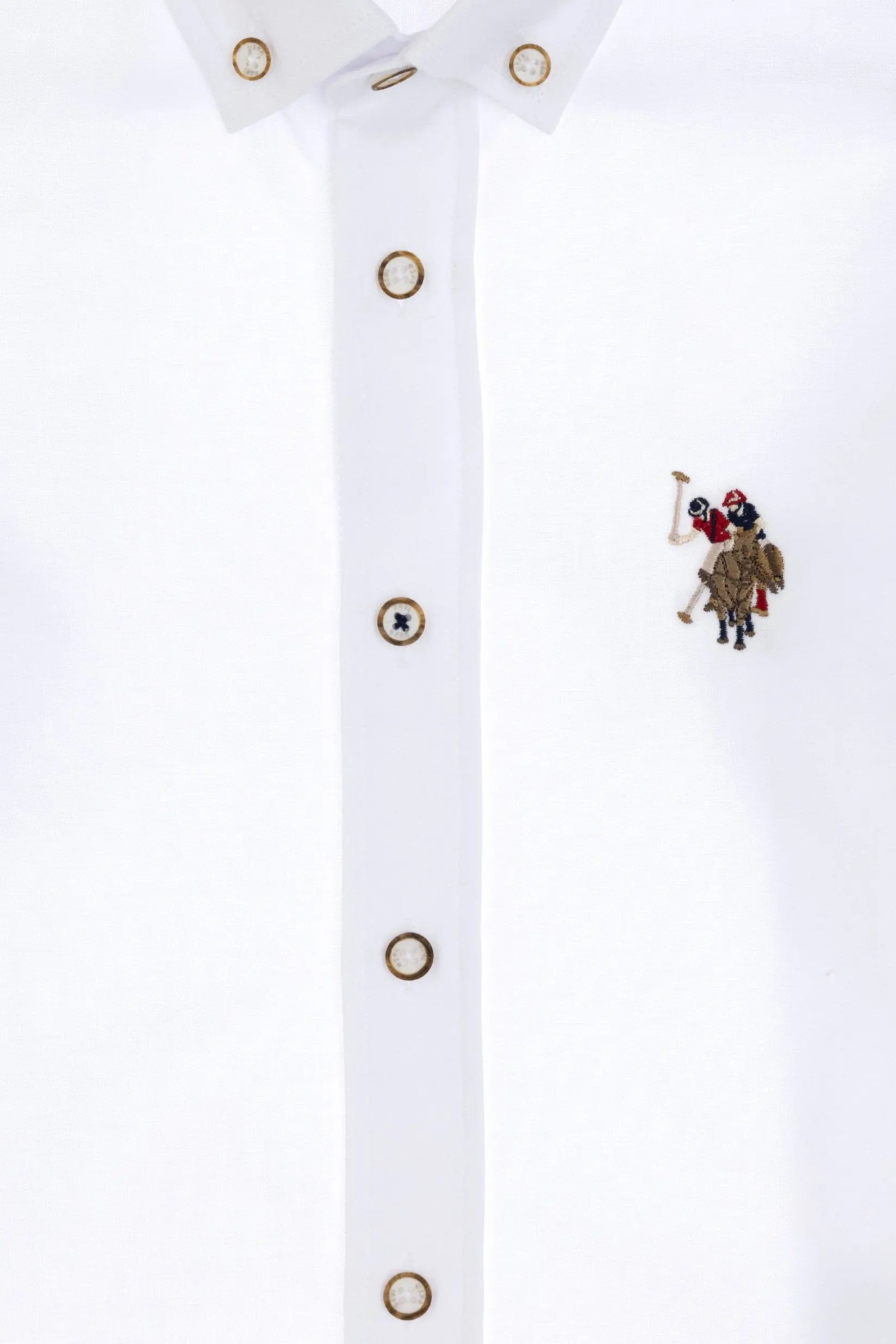 U.S. Polo Assn._White Shirt Long Sleeve_G083SZ0040 2084425_VR013_04