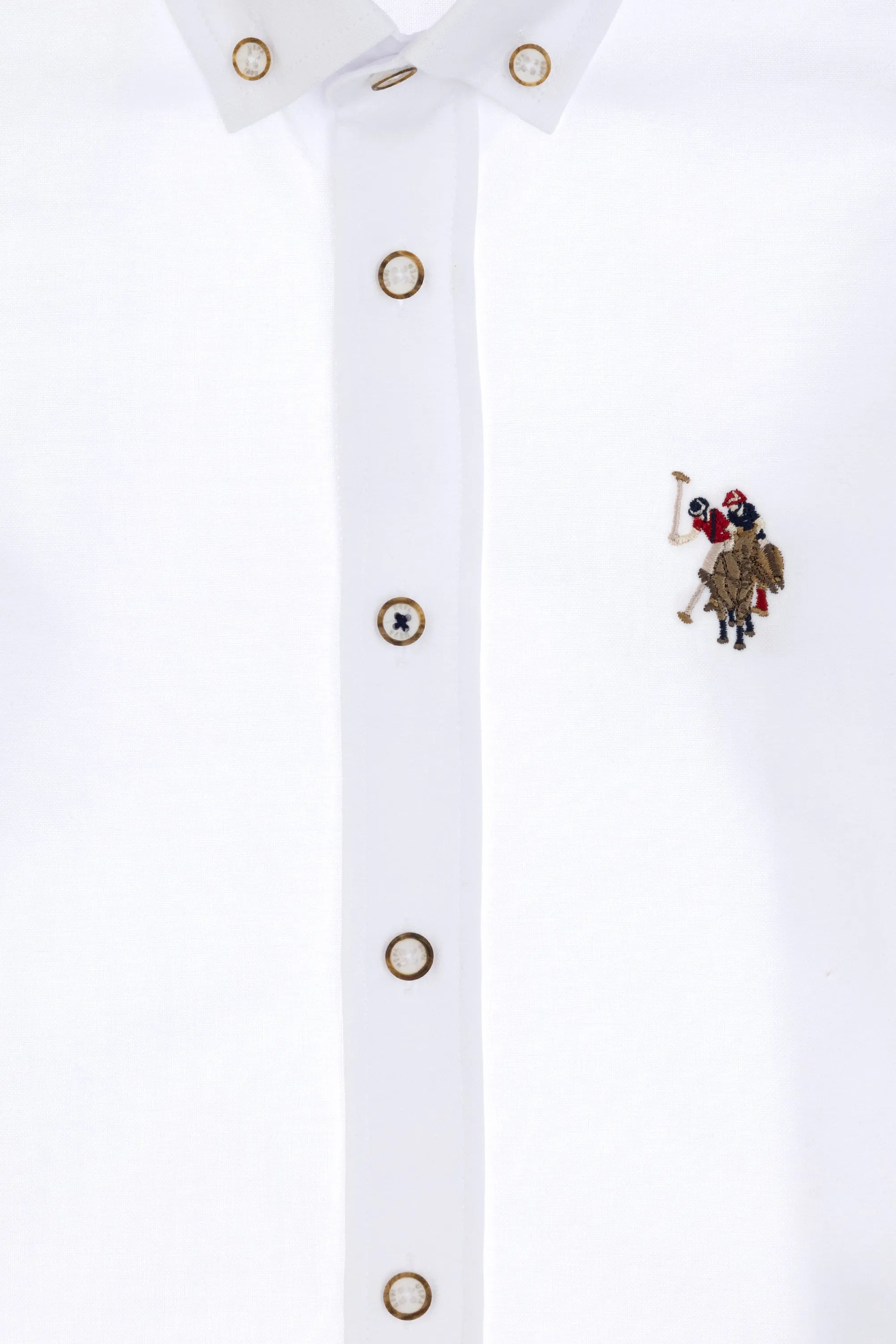 U.S. Polo Assn. White Boys White Shirt Long Sleeve SKU: G083SZ0040 2084425_VR013 Image 04