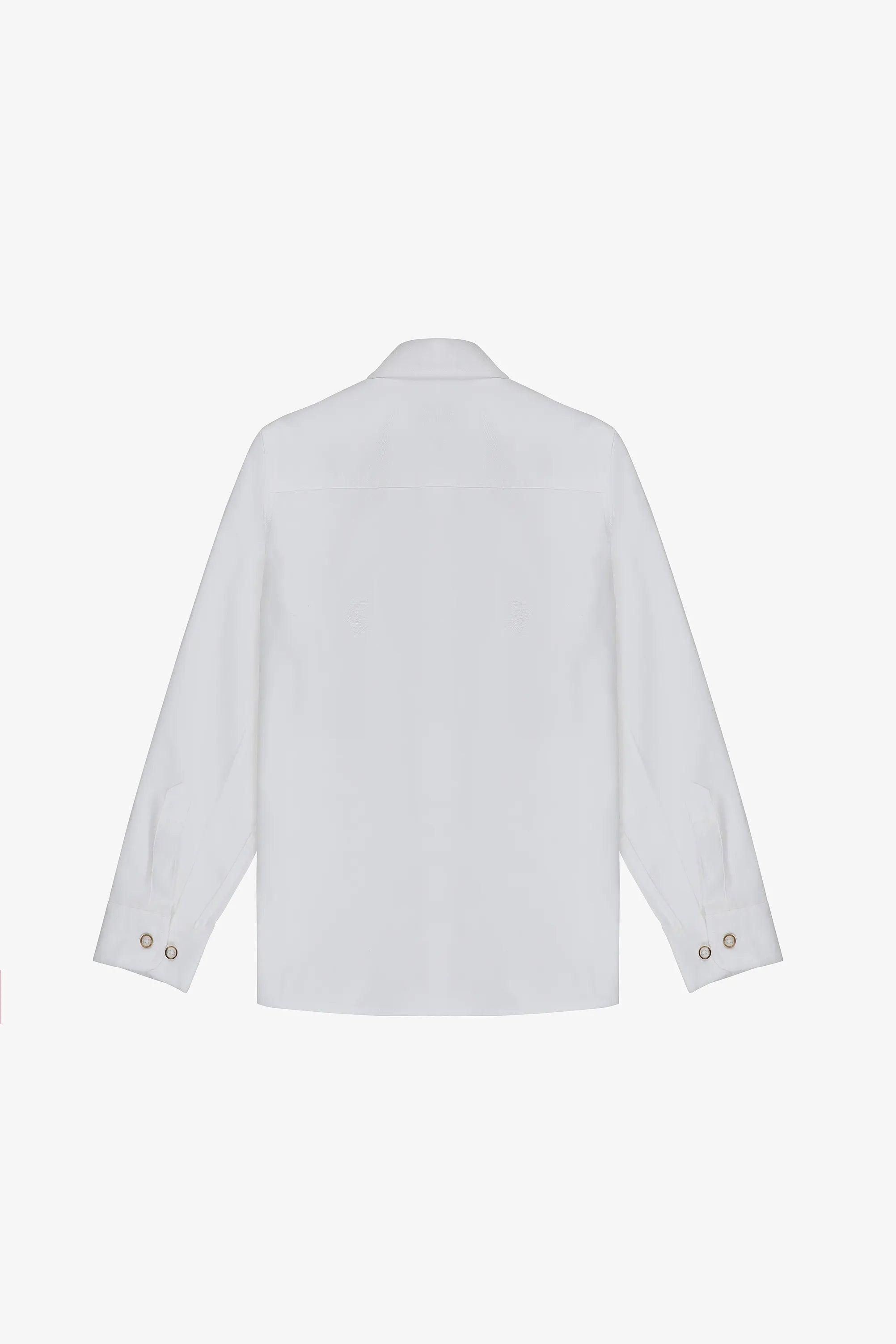 U.S. Polo Assn. White Boys White Shirt Long Sleeve SKU: G083SZ0040 PU-8792_VR013 Image 03