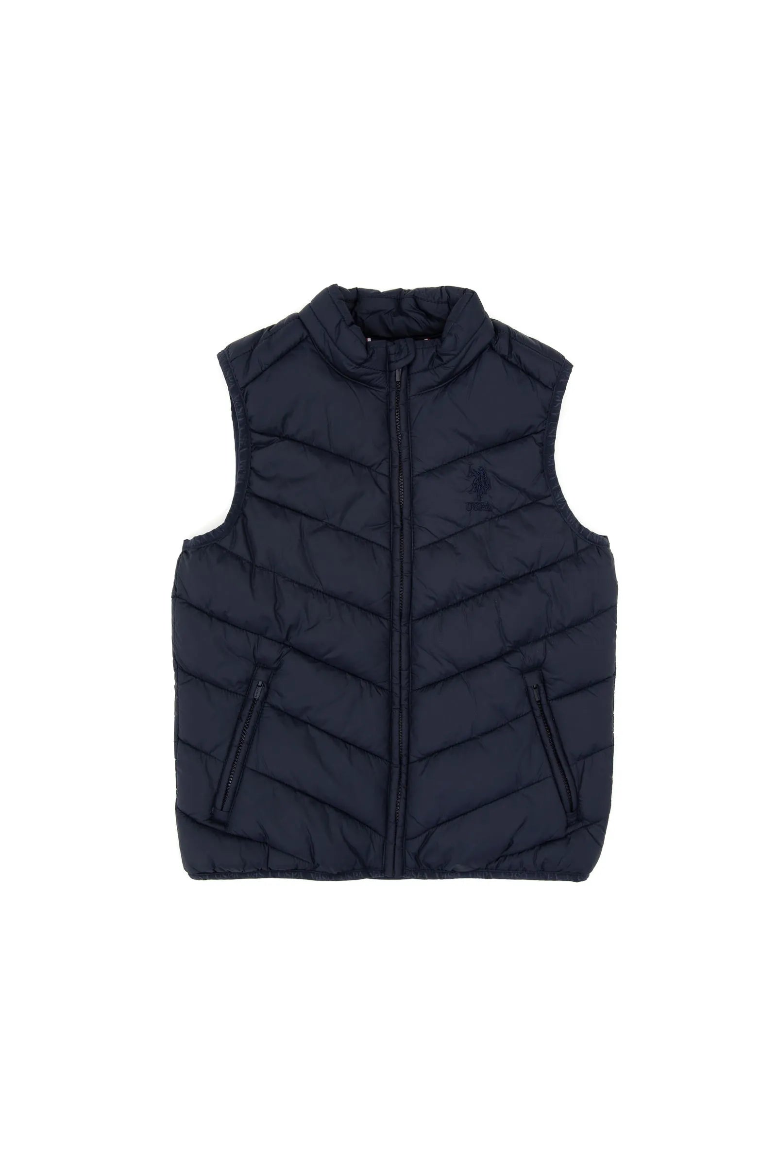 U.S. Polo Assn._Navy_Navy Puffer Vest_G083SZ0100 2251407_VR033_01