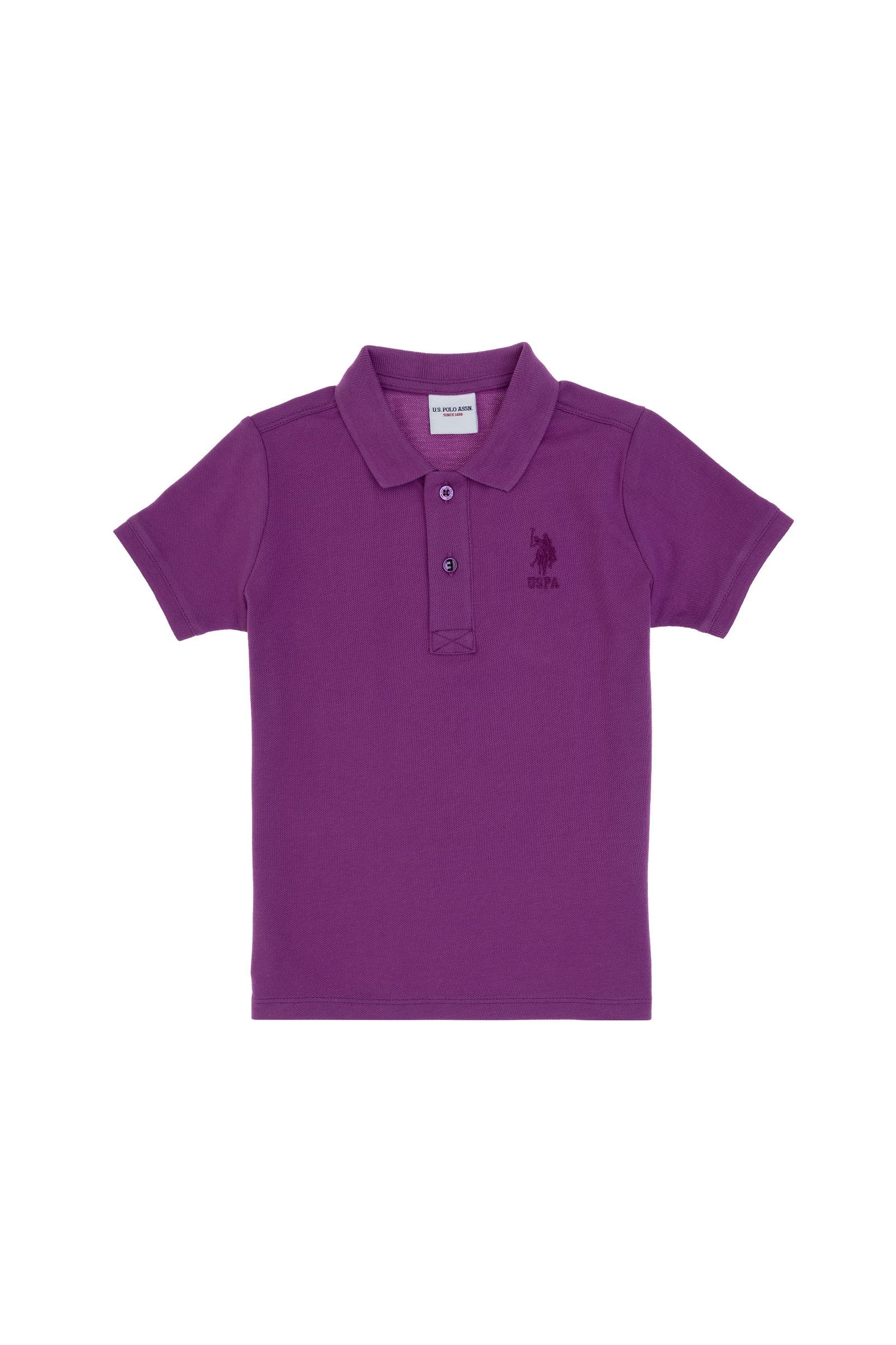U.S. Polo Assn._Violet Polo Shirt_G083SZ0110 2084894_VR037_01
