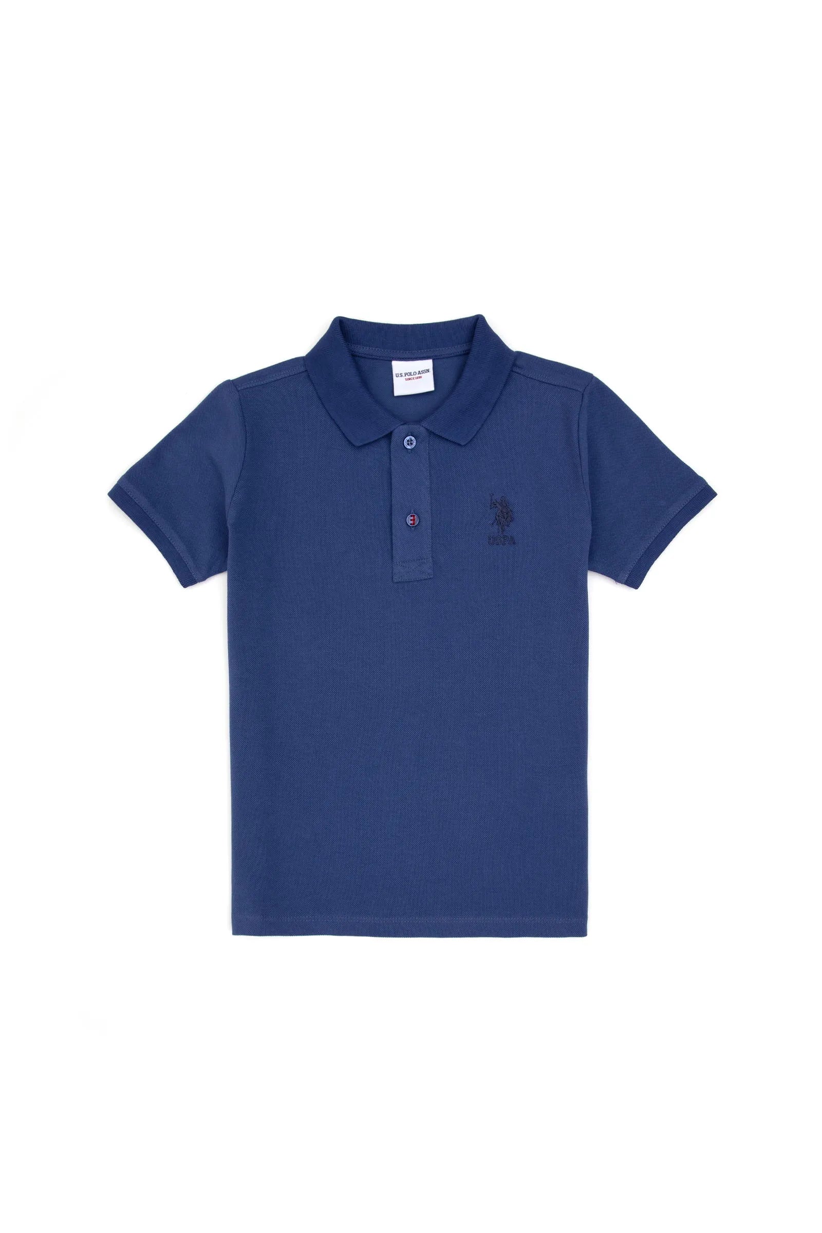 U.S. Polo Assn. Light Navy Boys Light Navy Polo Shirt SKU: G083SZ0110 2084894_VR059 Image 01