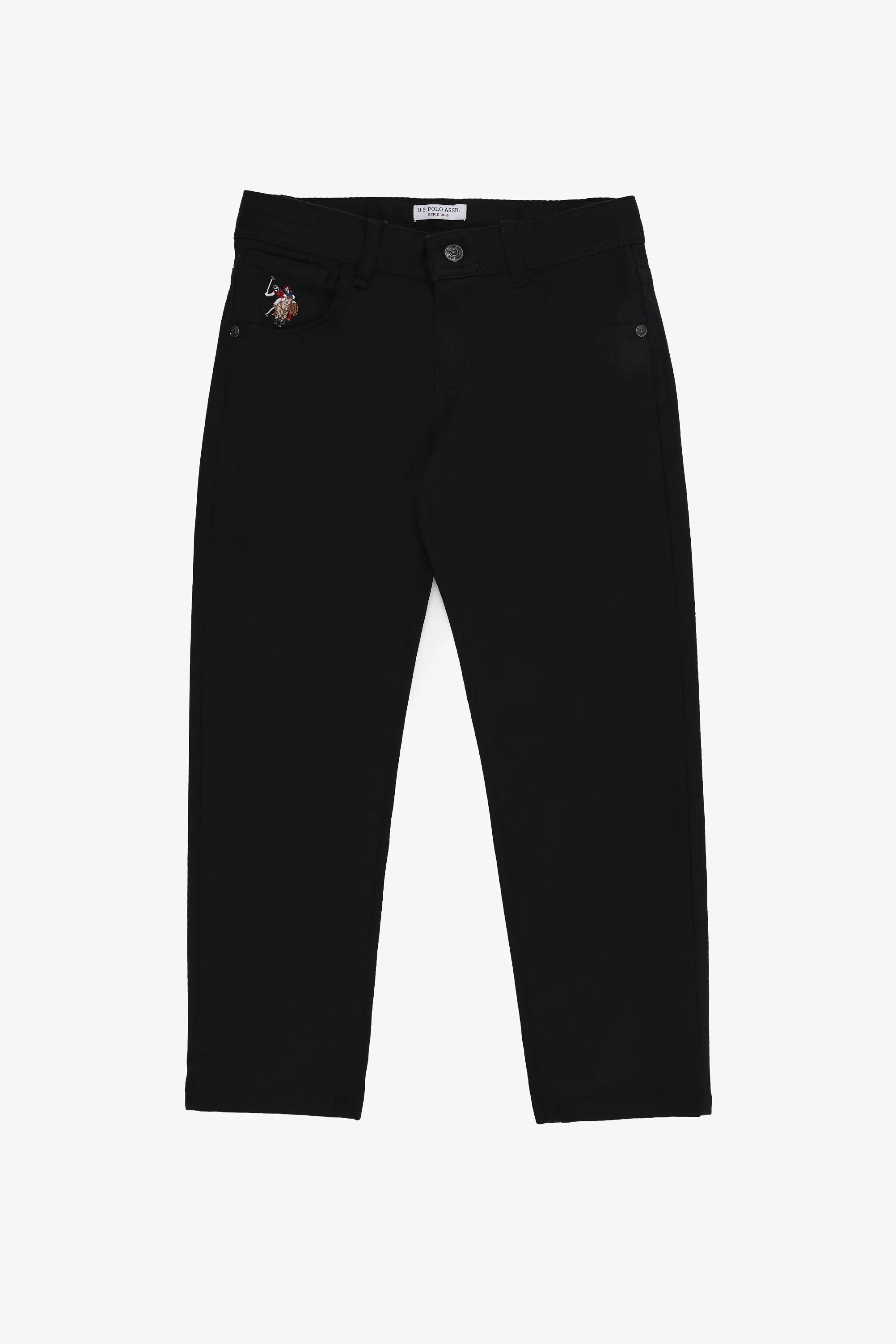 U.S. Polo Assn. Black Boys Black Chinos SKU: G083SZ0780 PU-10338_VR046 Image 02