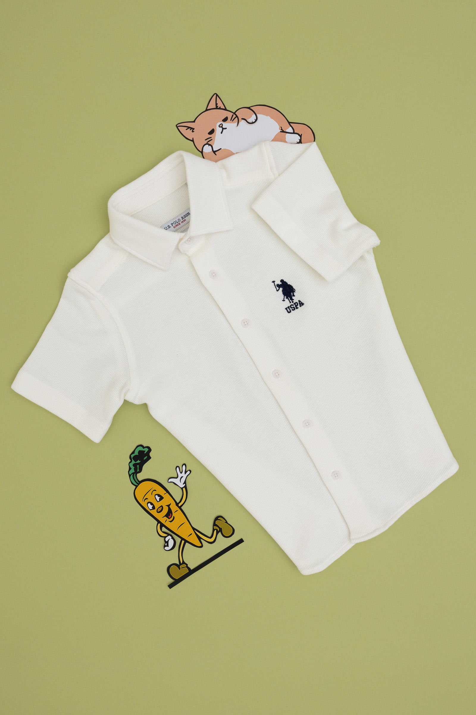 U.S. Polo Assn._White Knitting Shirt_G083SZ0OG0 2111820_VR013_01