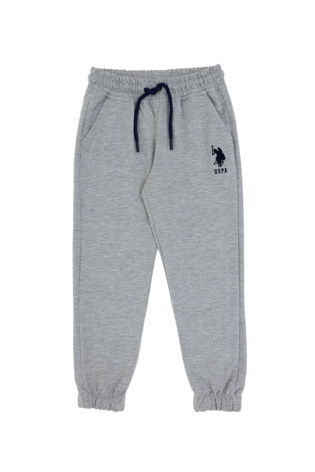 U.S. Polo Assn._Grey Melange Knitting Trouser_G083SZ0OP0 2084965_VR086_02