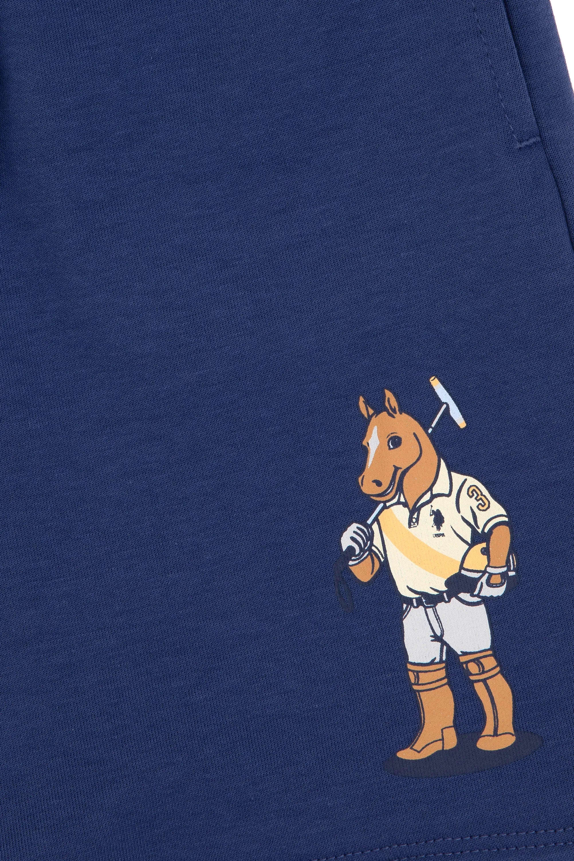 U.S. Polo Assn. Light Navy Boys Light Navy Knitting Short SKU: G083SZ0OS0 2118192_VR059 Image 03