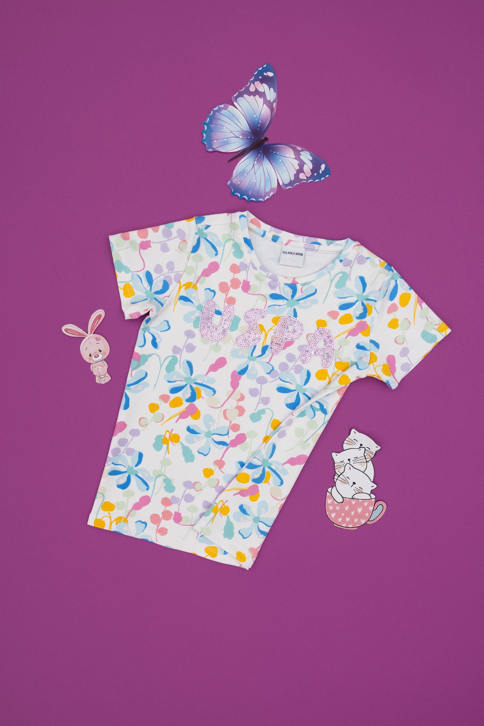 U.S. Polo Assn._White T-Shirt_G084SZ0110 2105485_VR013_01