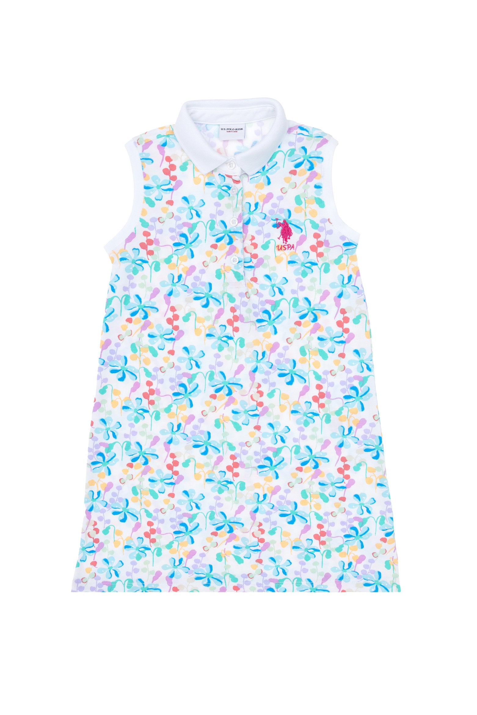 U.S. Polo Assn._White Short Dress_G084SZ0750 2162198_VR013_02