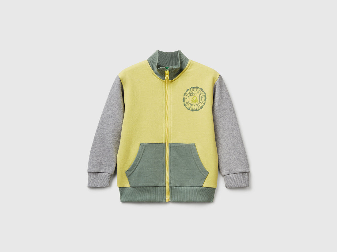 Benetton_Yellow_Cotton Tracksuit with Logo_G503X-GF010S_902_02