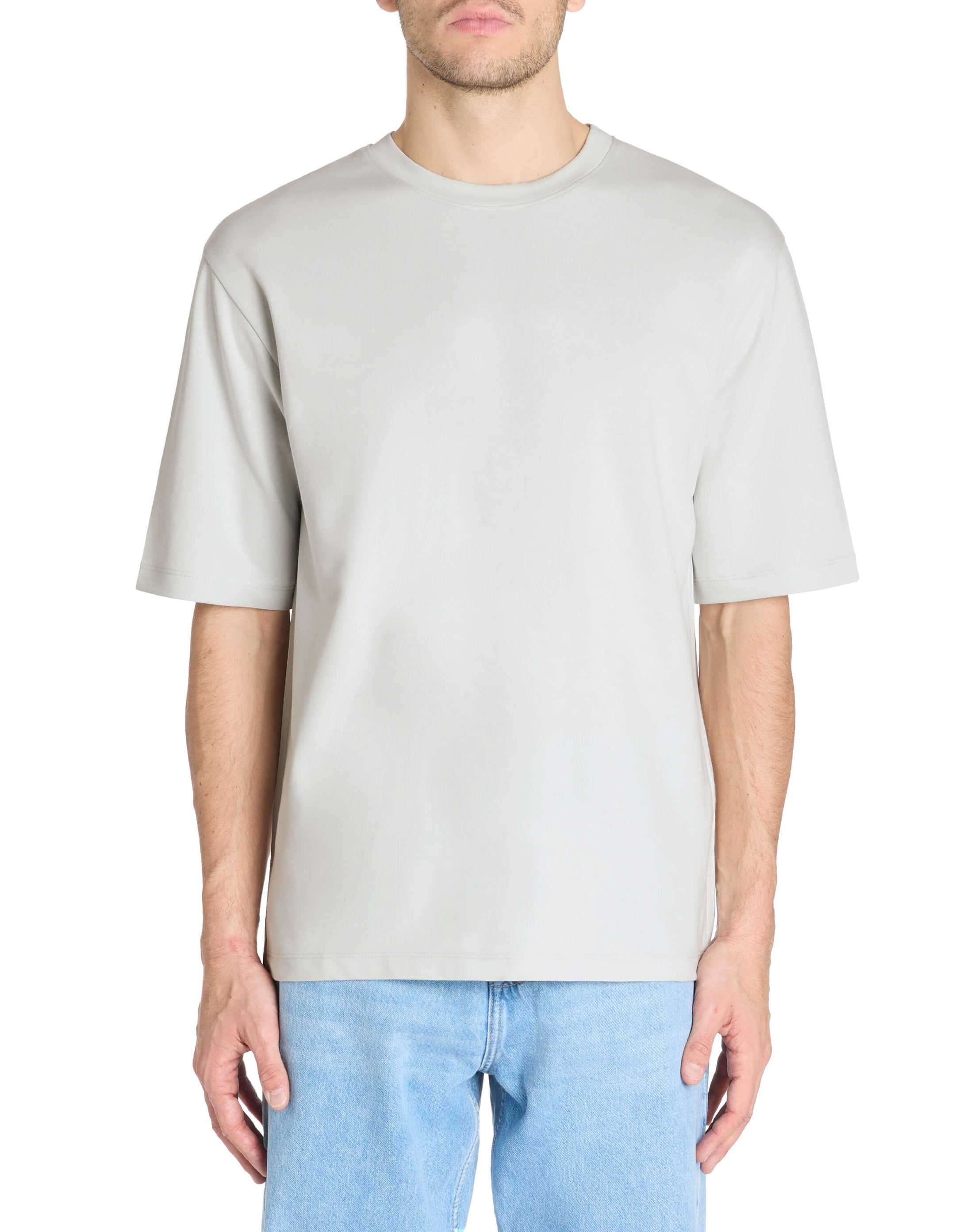 Celio_Ice Blue Oversized T-Shirt Round Neck_GEHEM_ICE BLUE 05_02
