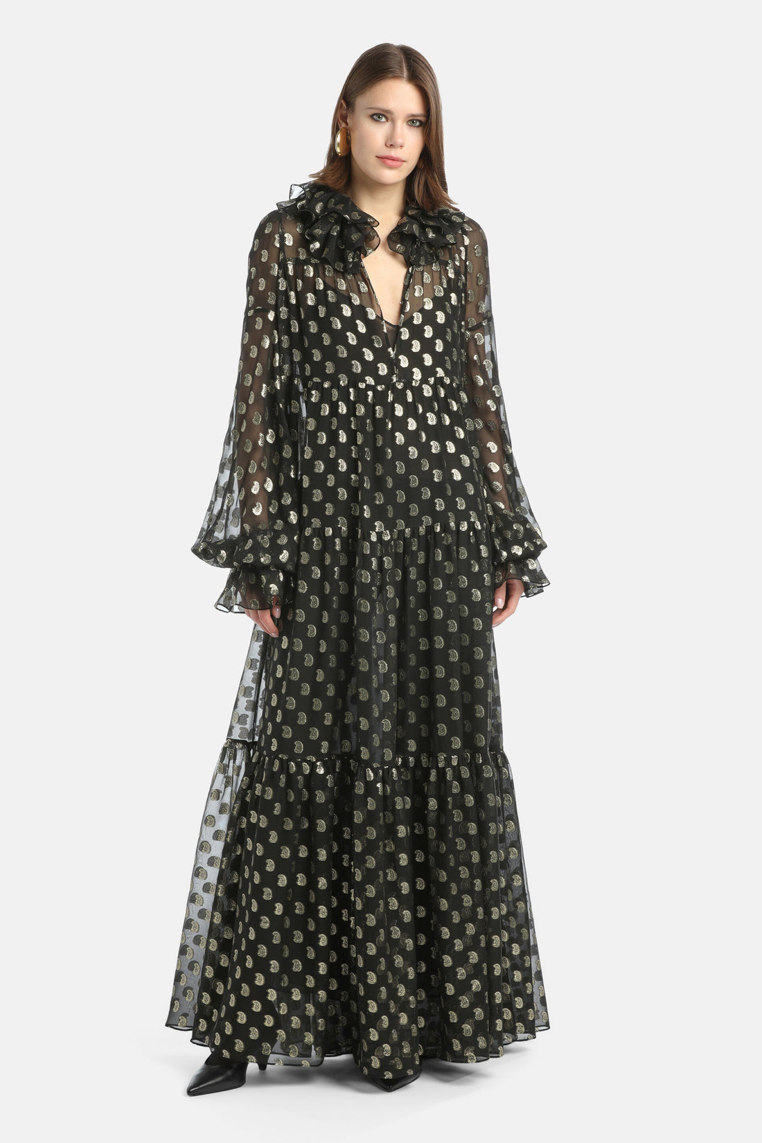 Luisa Spagnoli_Var Nero Oro_Gestionale - Silk Gown Ð Fashion Show_GESTIONALE_3947_02