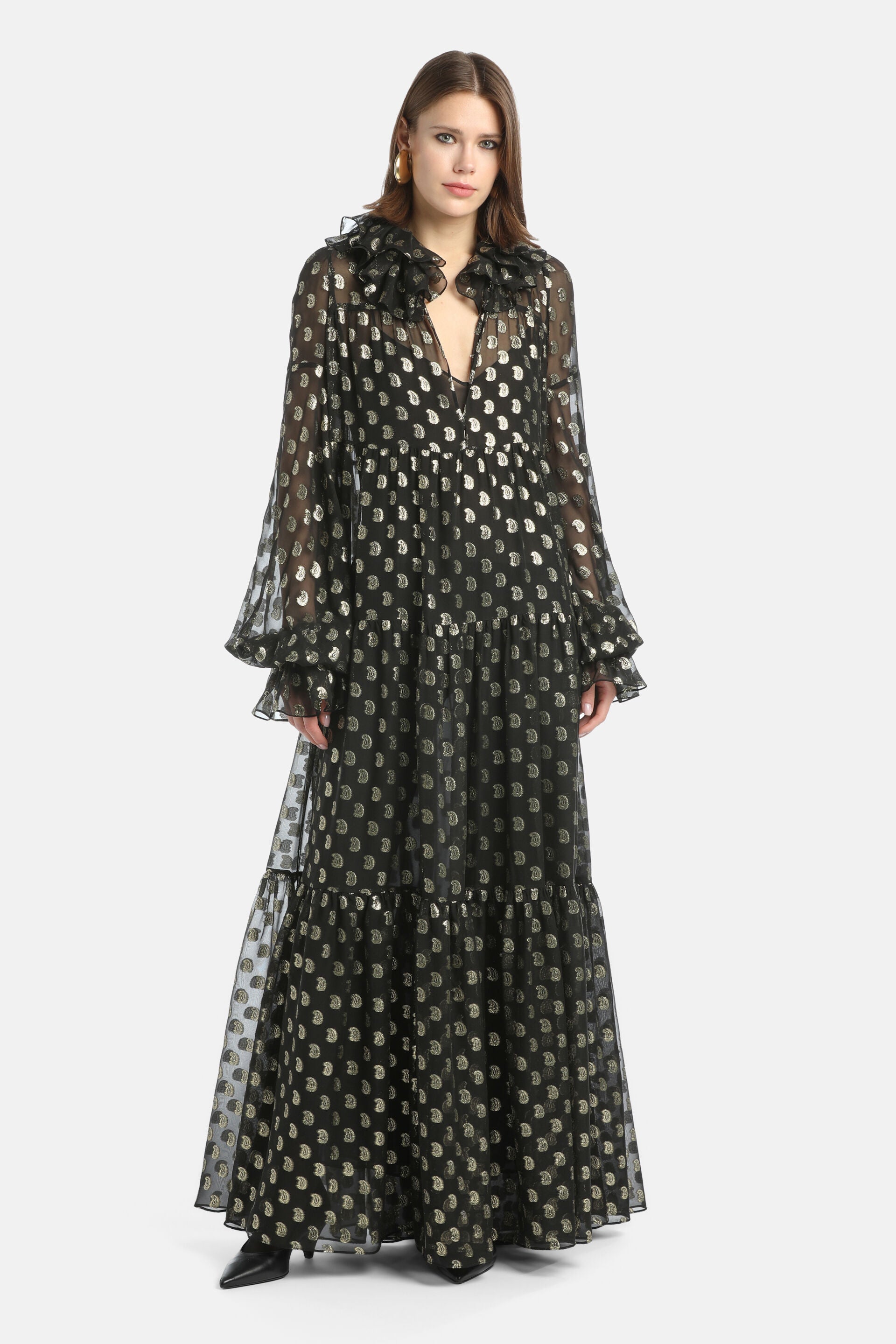 Luisa Spagnoli_Var Nero Oro_Gestionale - Silk Gown Ð Fashion Show_GESTIONALE_3947_02