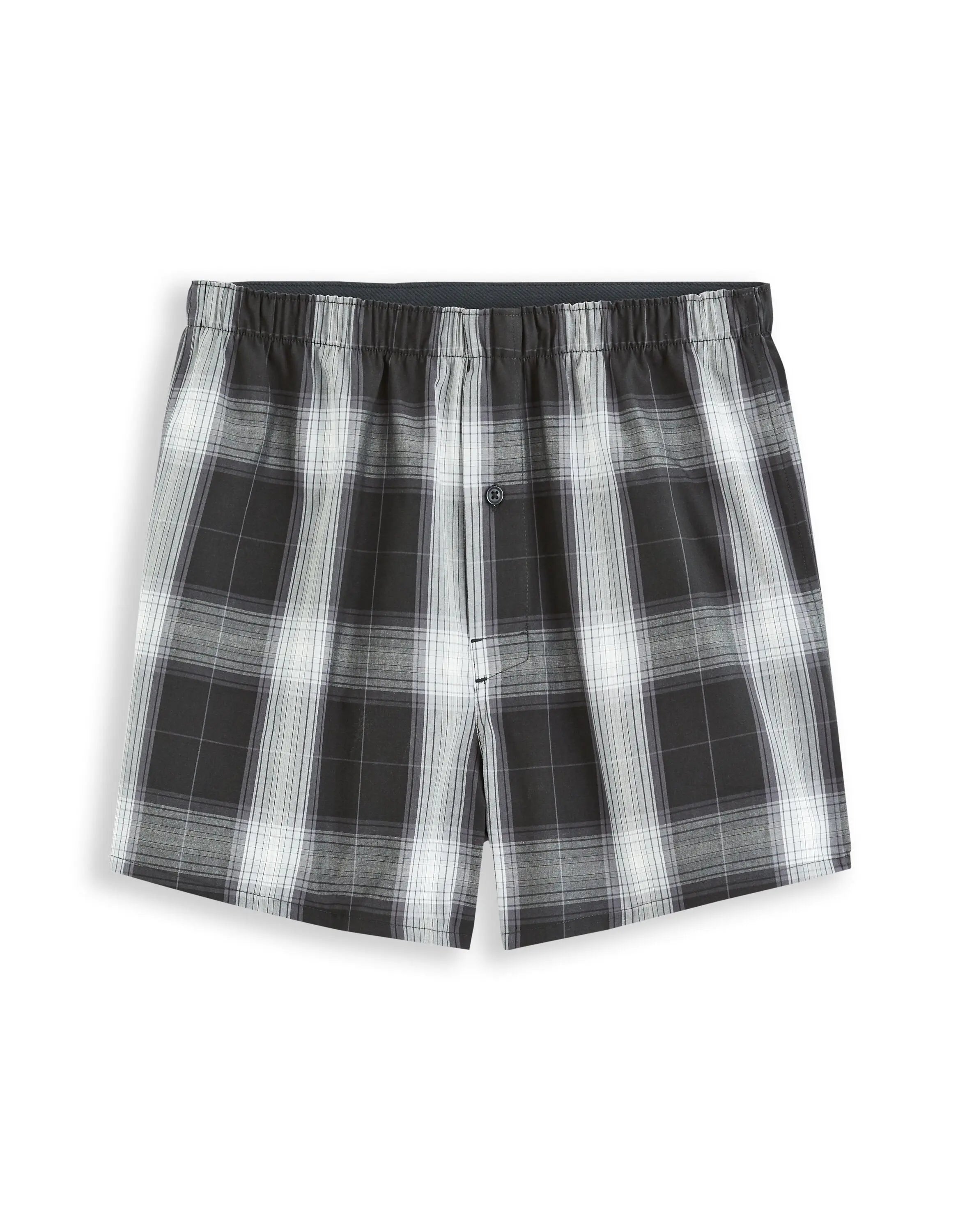 Celio_Cotton Blend Top and Bottom Pajamas - Anthracite_GIPYSHORT2_ANTHRA MEL_04